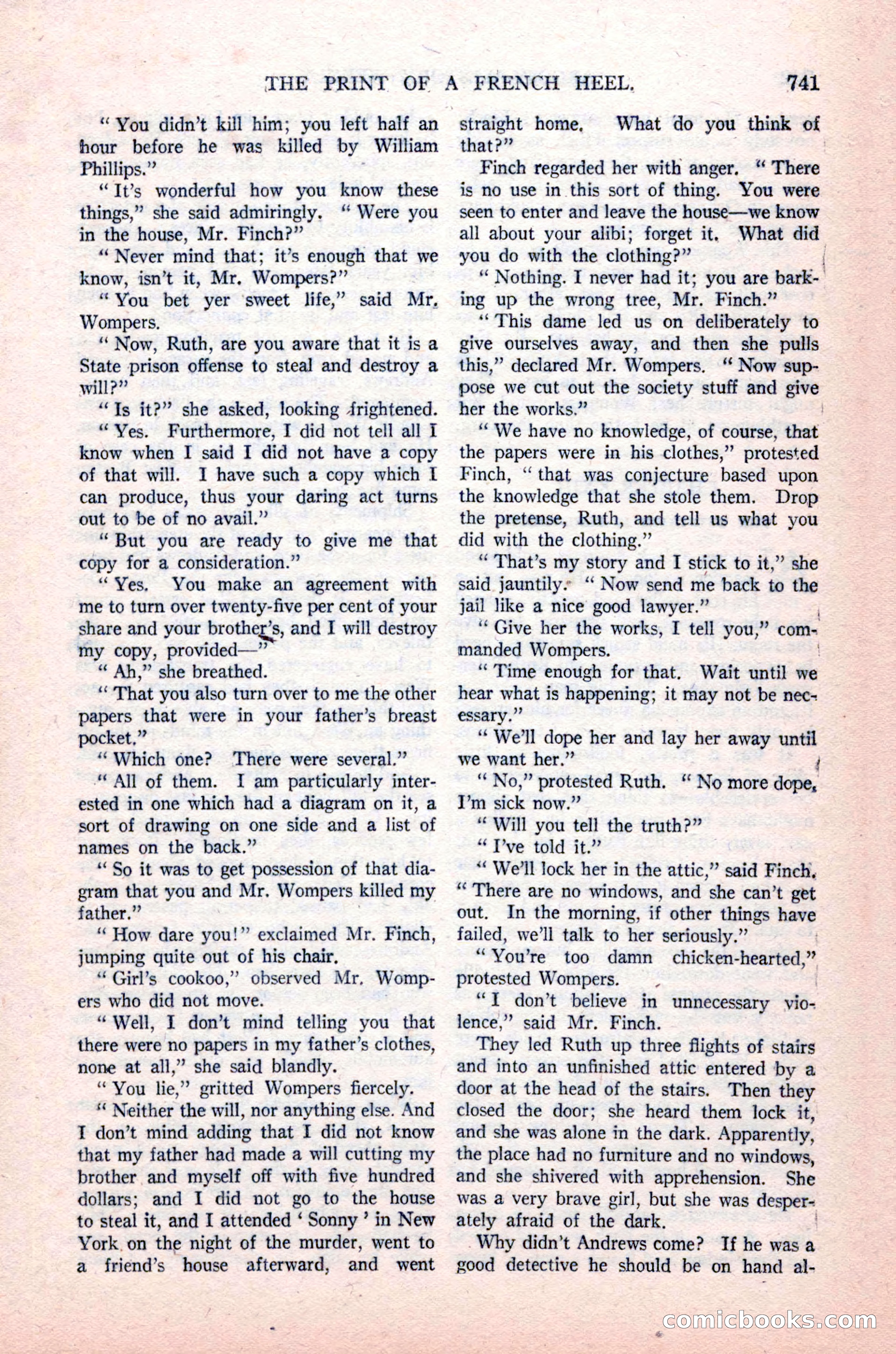 Argosy All-Story Weekly, August 14, 1926 — page 107 of 168