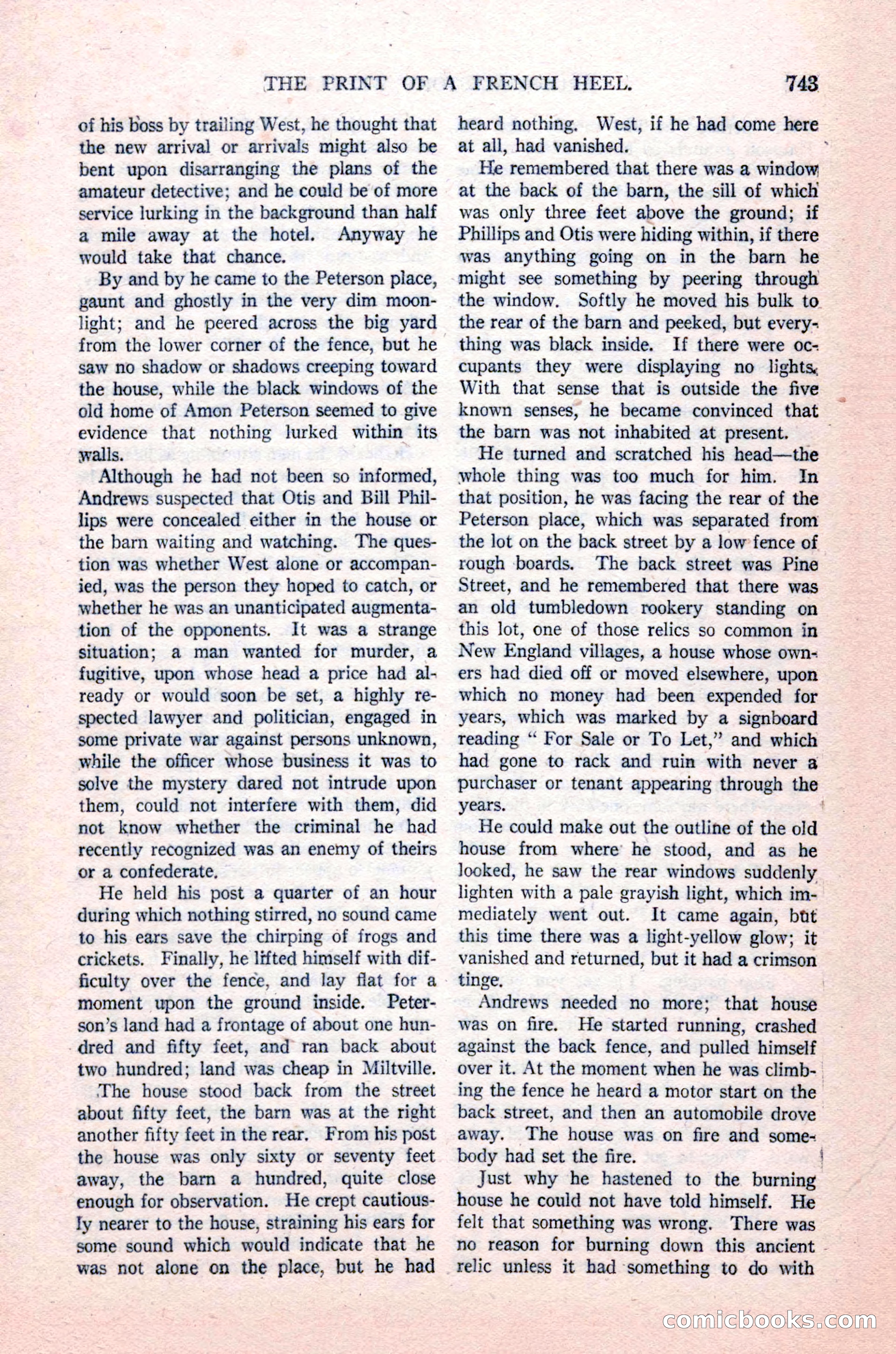 Argosy All-Story Weekly, August 14, 1926 — page 109 of 168