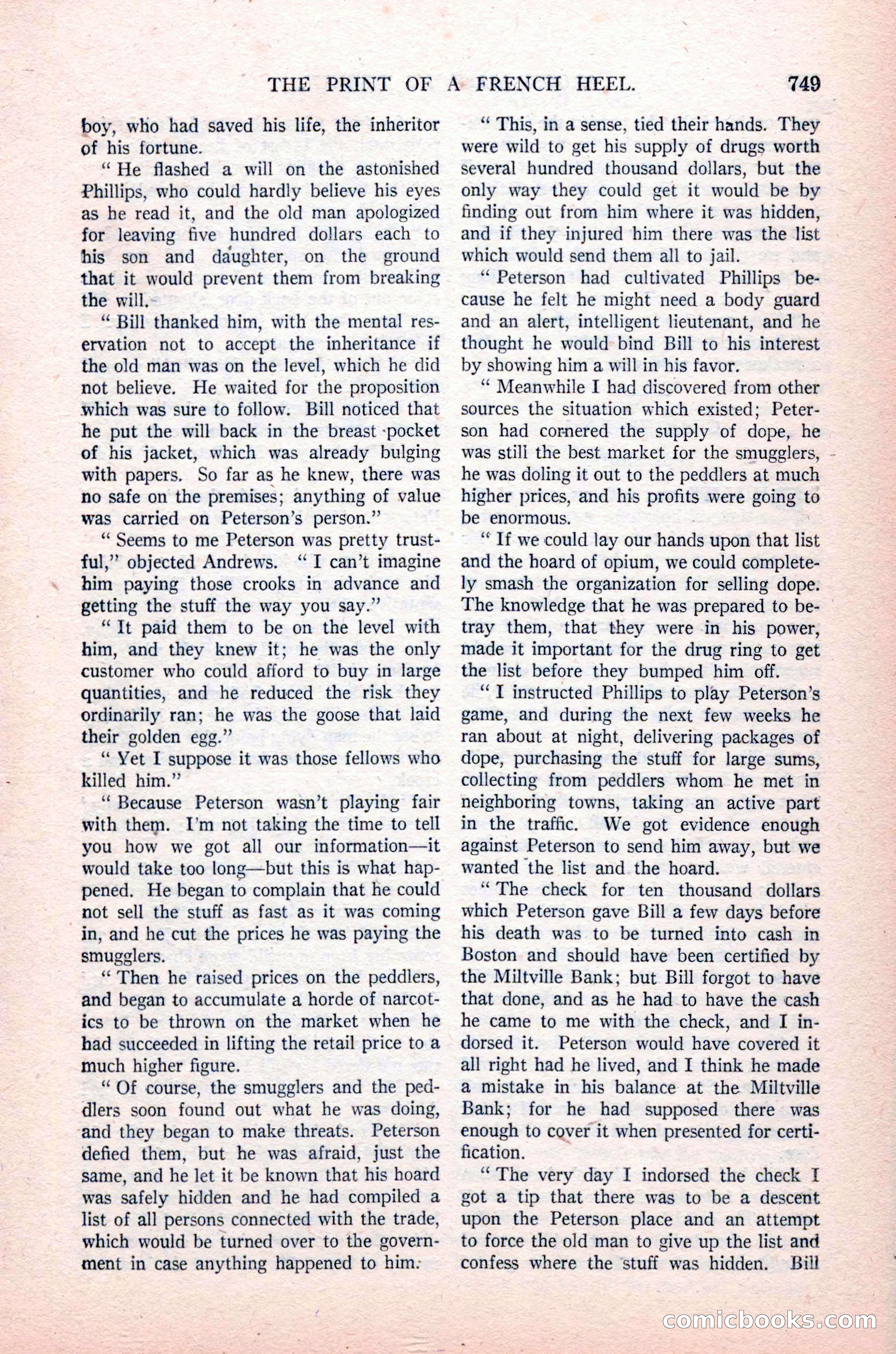 Argosy All-Story Weekly, August 14, 1926 — page 115 of 168