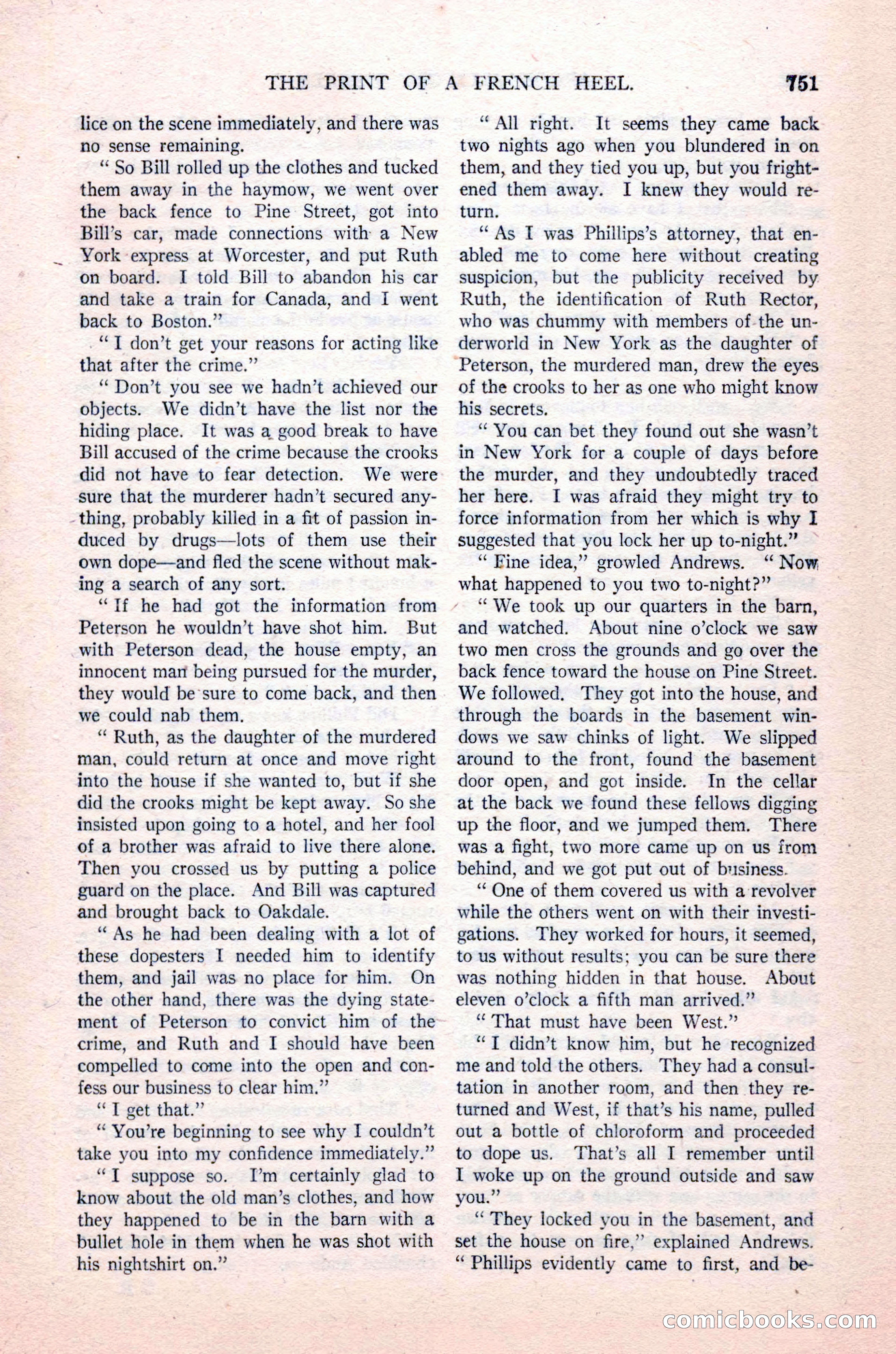 Argosy All-Story Weekly, August 14, 1926 — page 117 of 168