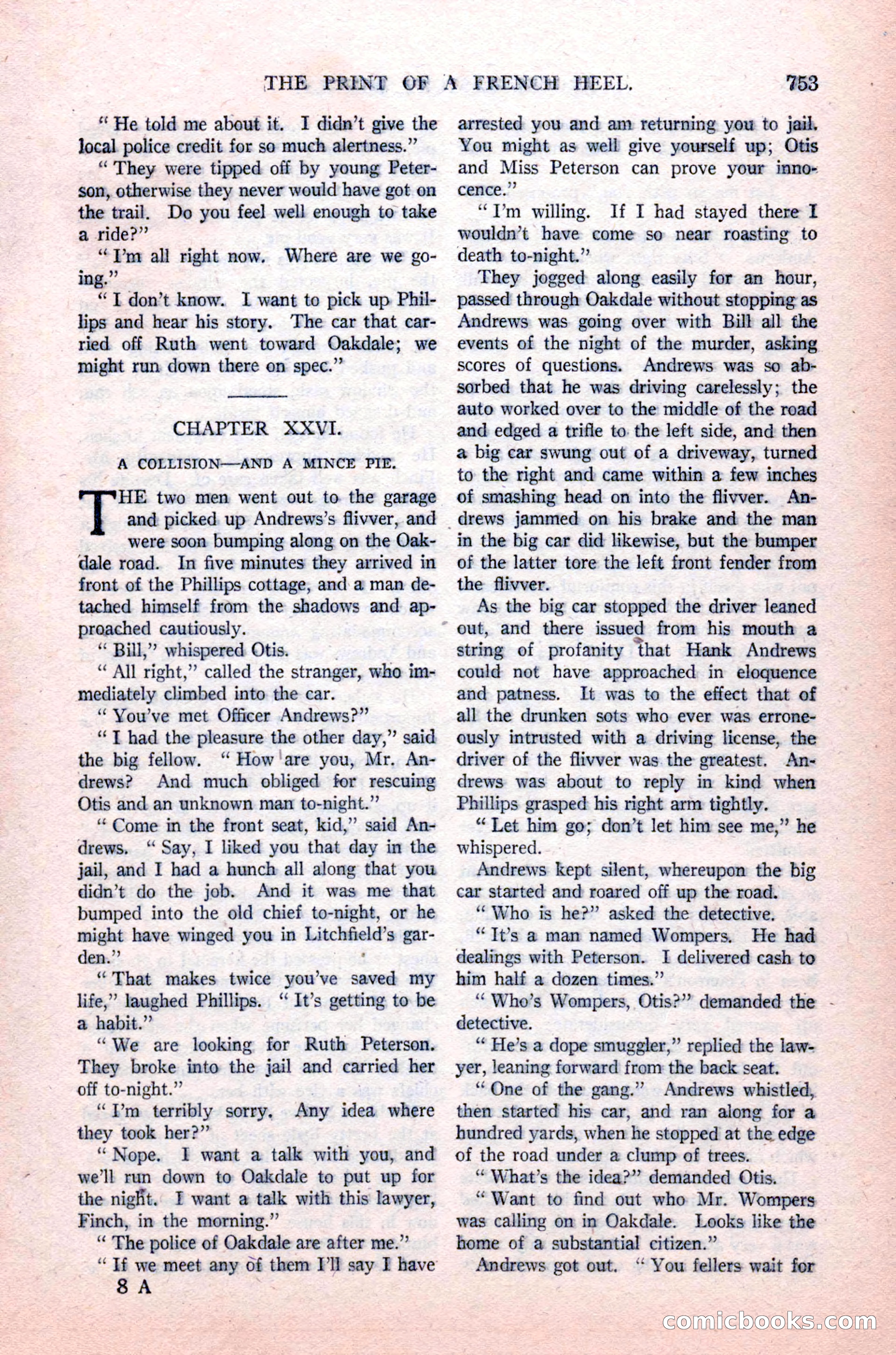 Argosy All-Story Weekly, August 14, 1926 — page 119 of 168