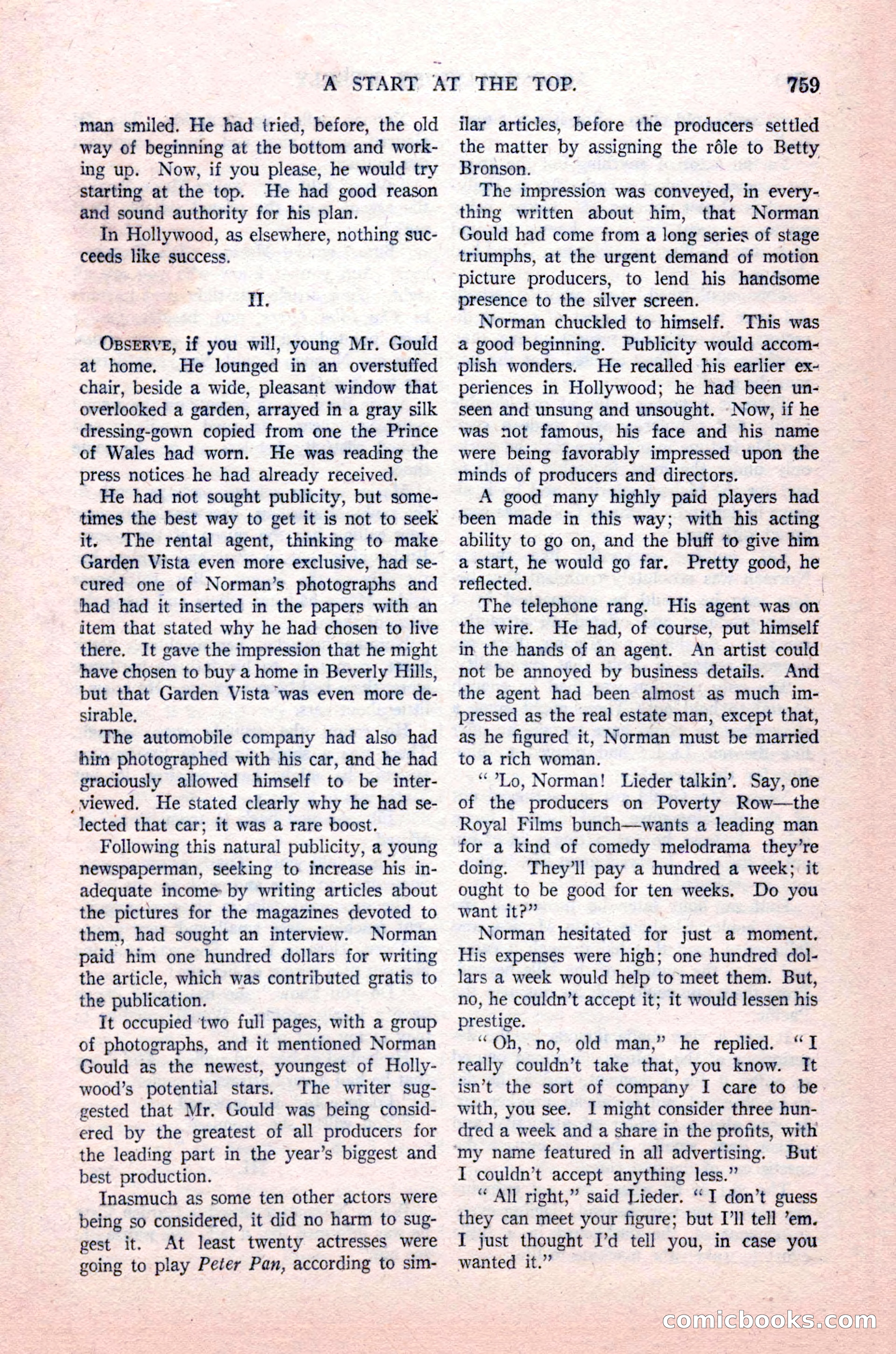 Argosy All-Story Weekly, August 14, 1926 — page 125 of 168