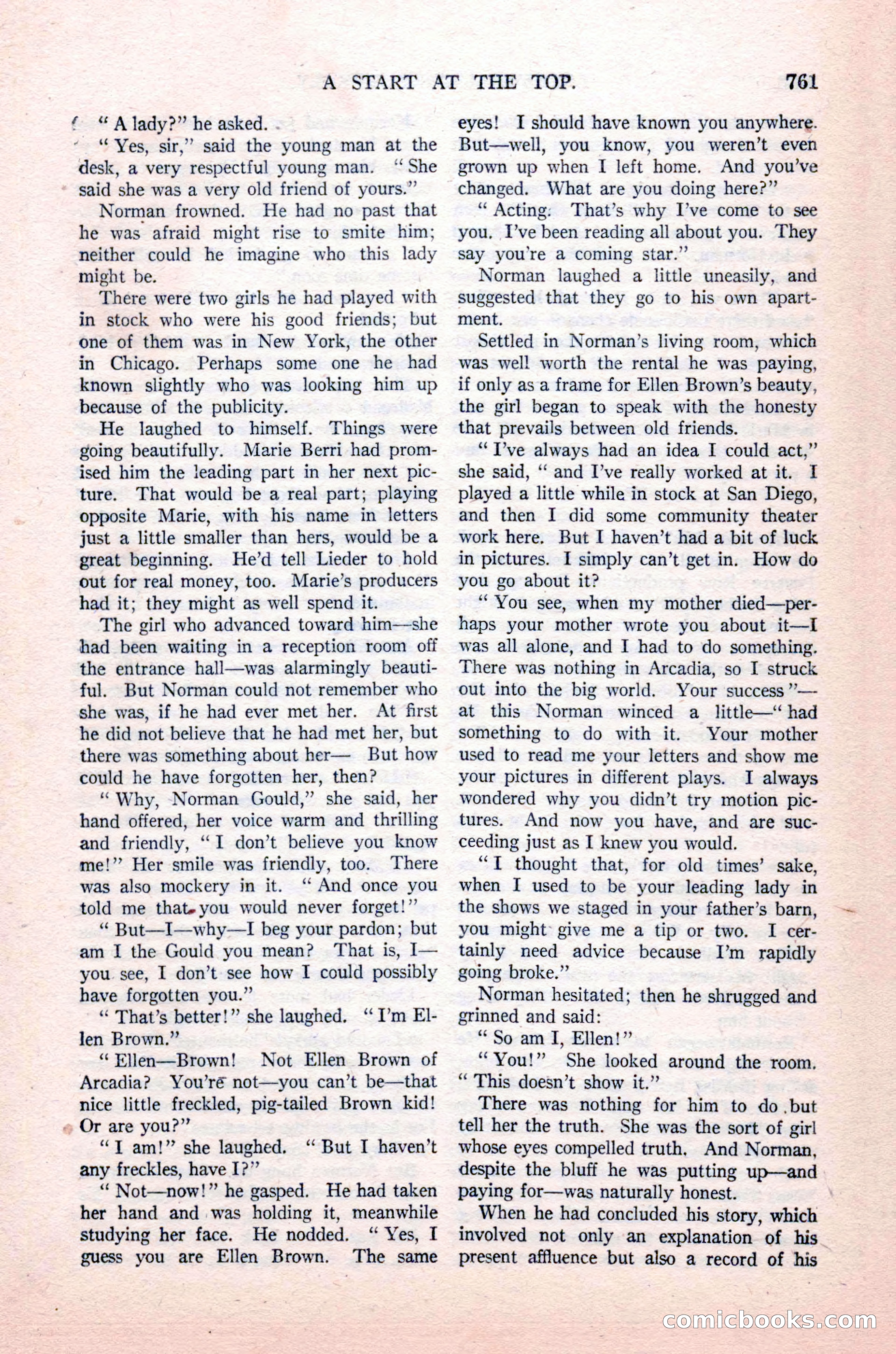 Argosy All-Story Weekly, August 14, 1926 — page 127 of 168