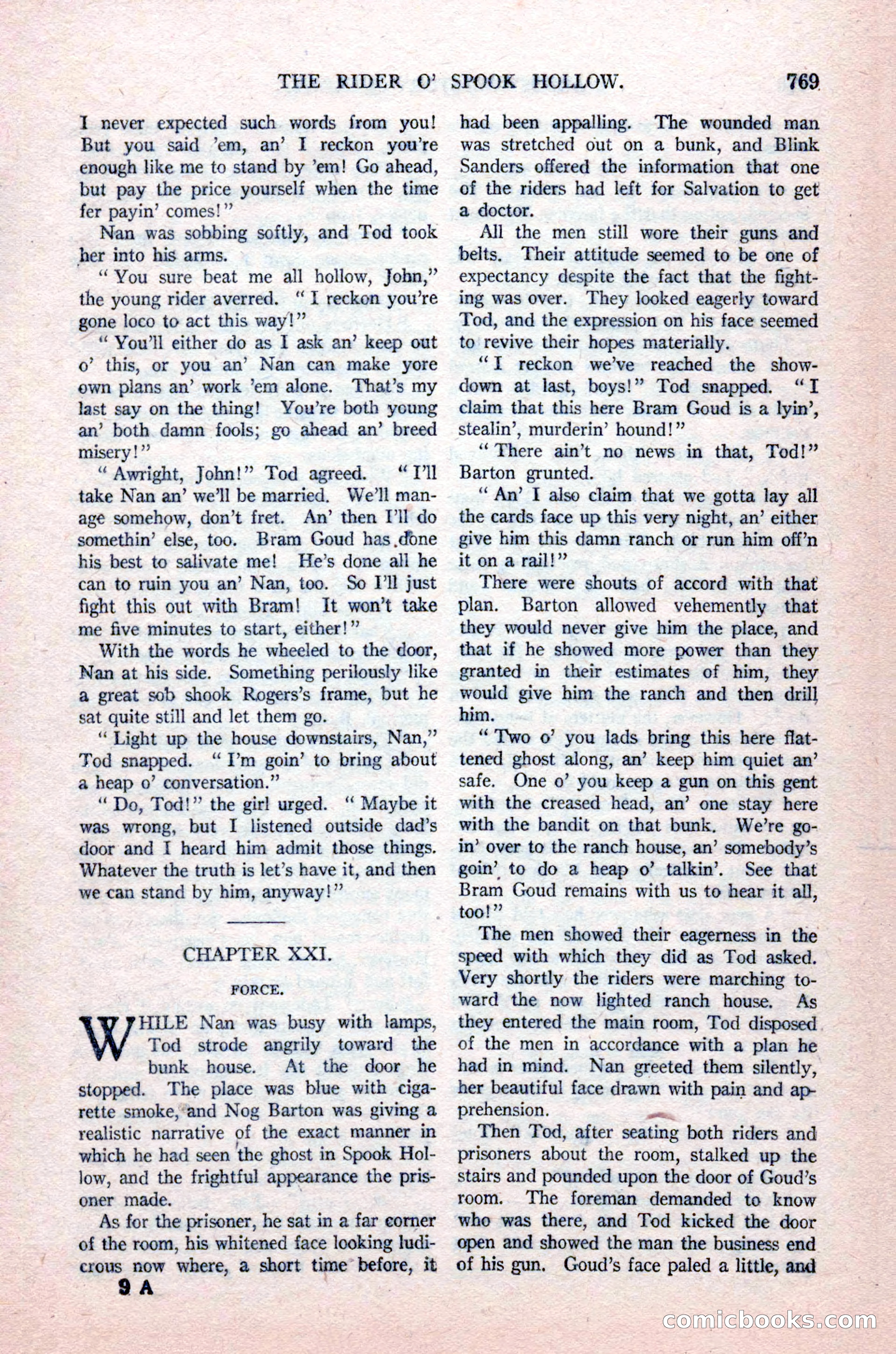 Argosy All-Story Weekly, August 14, 1926 — page 135 of 168