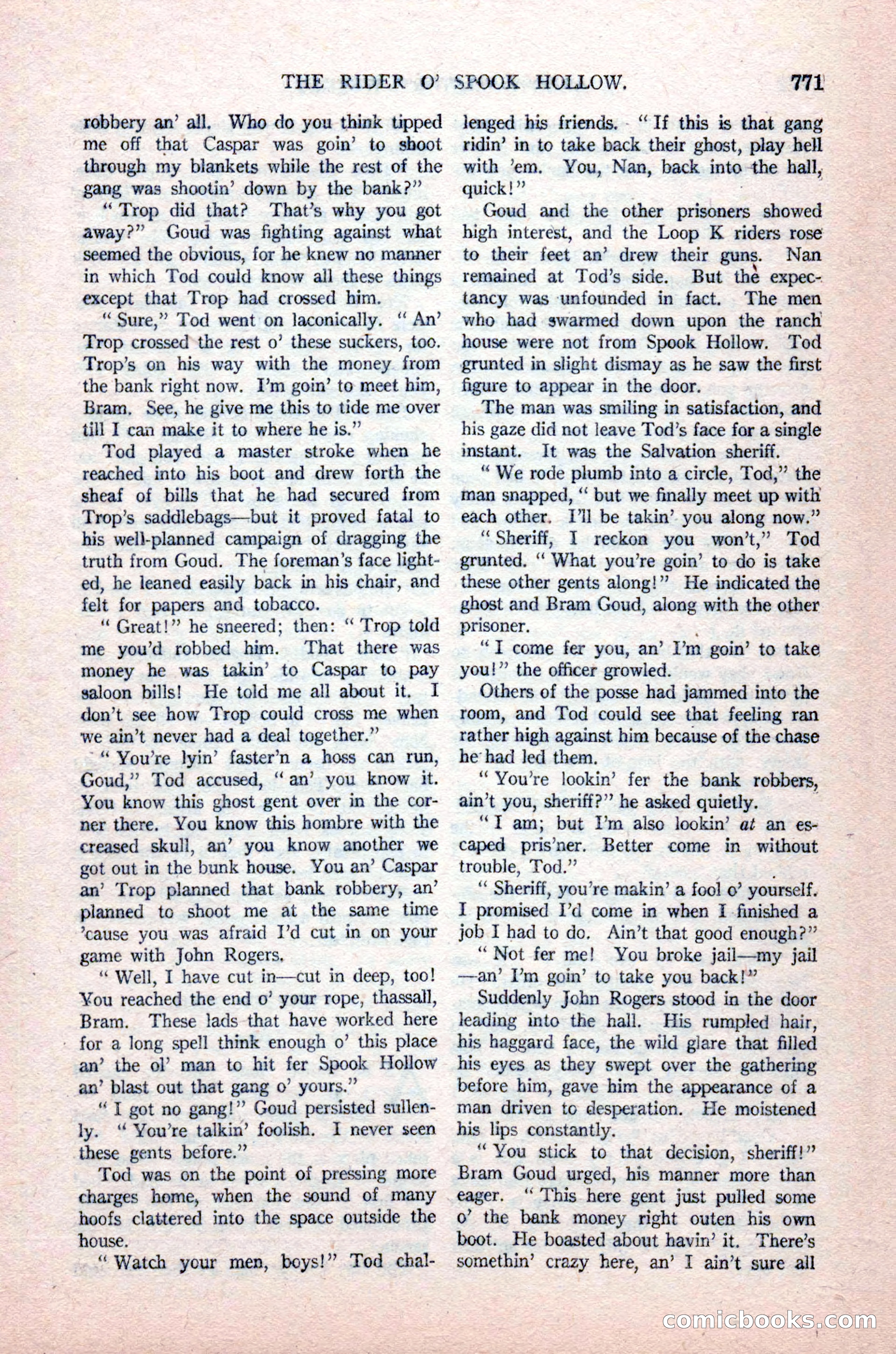 Argosy All-Story Weekly, August 14, 1926 — page 137 of 168