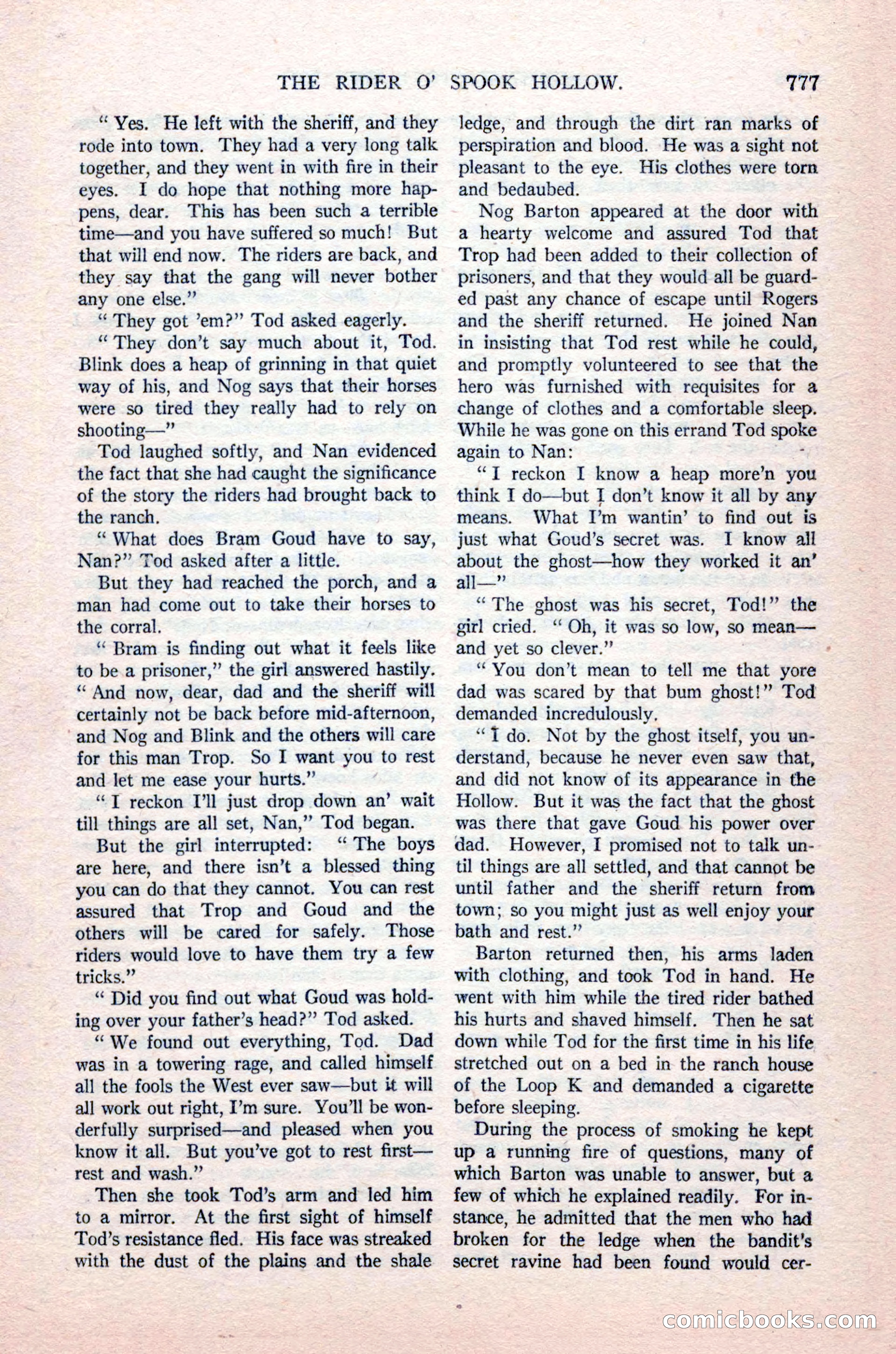 Argosy All-Story Weekly, August 14, 1926 — page 143 of 168