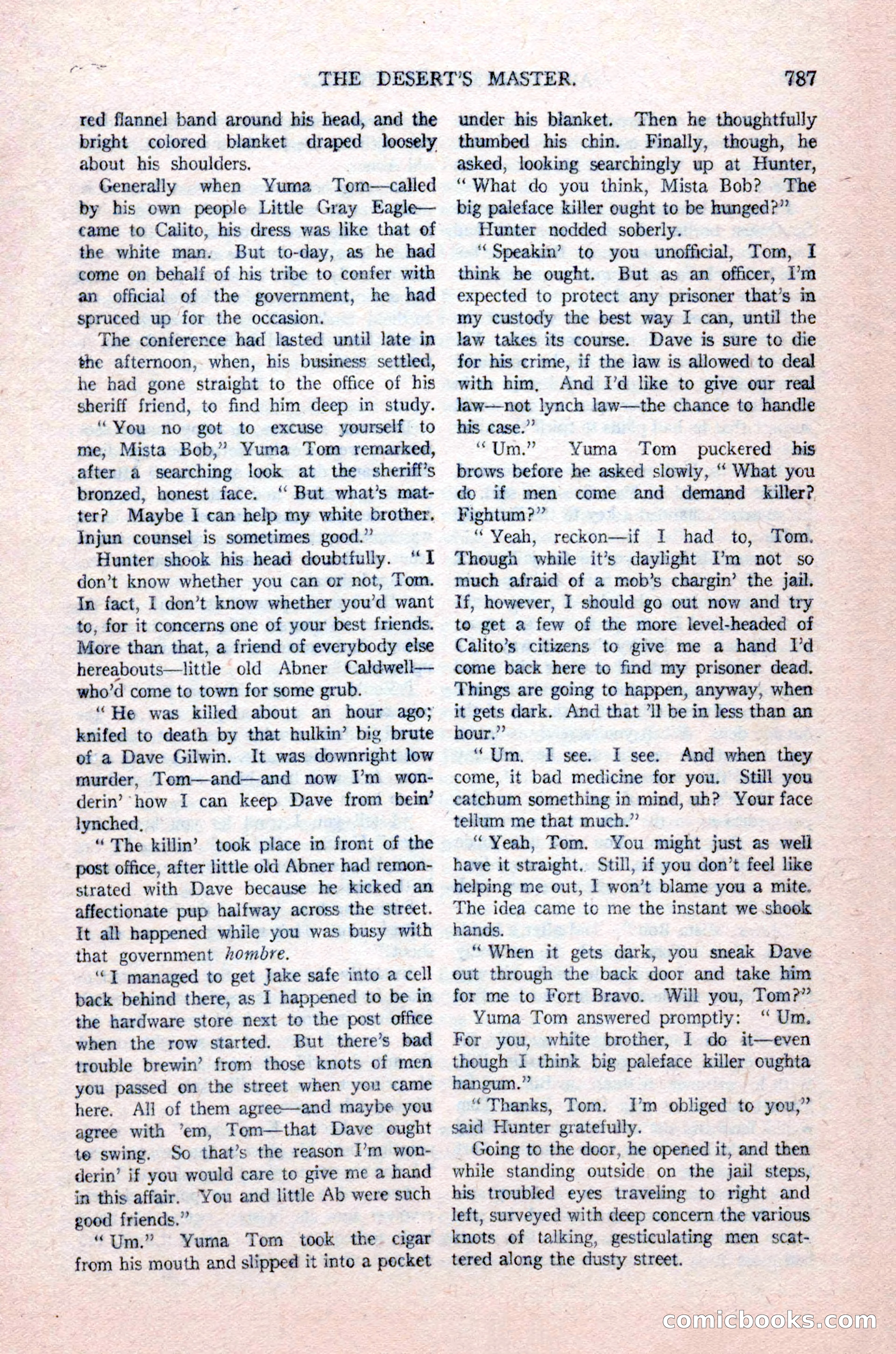 Argosy All-Story Weekly, August 14, 1926 — page 153 of 168