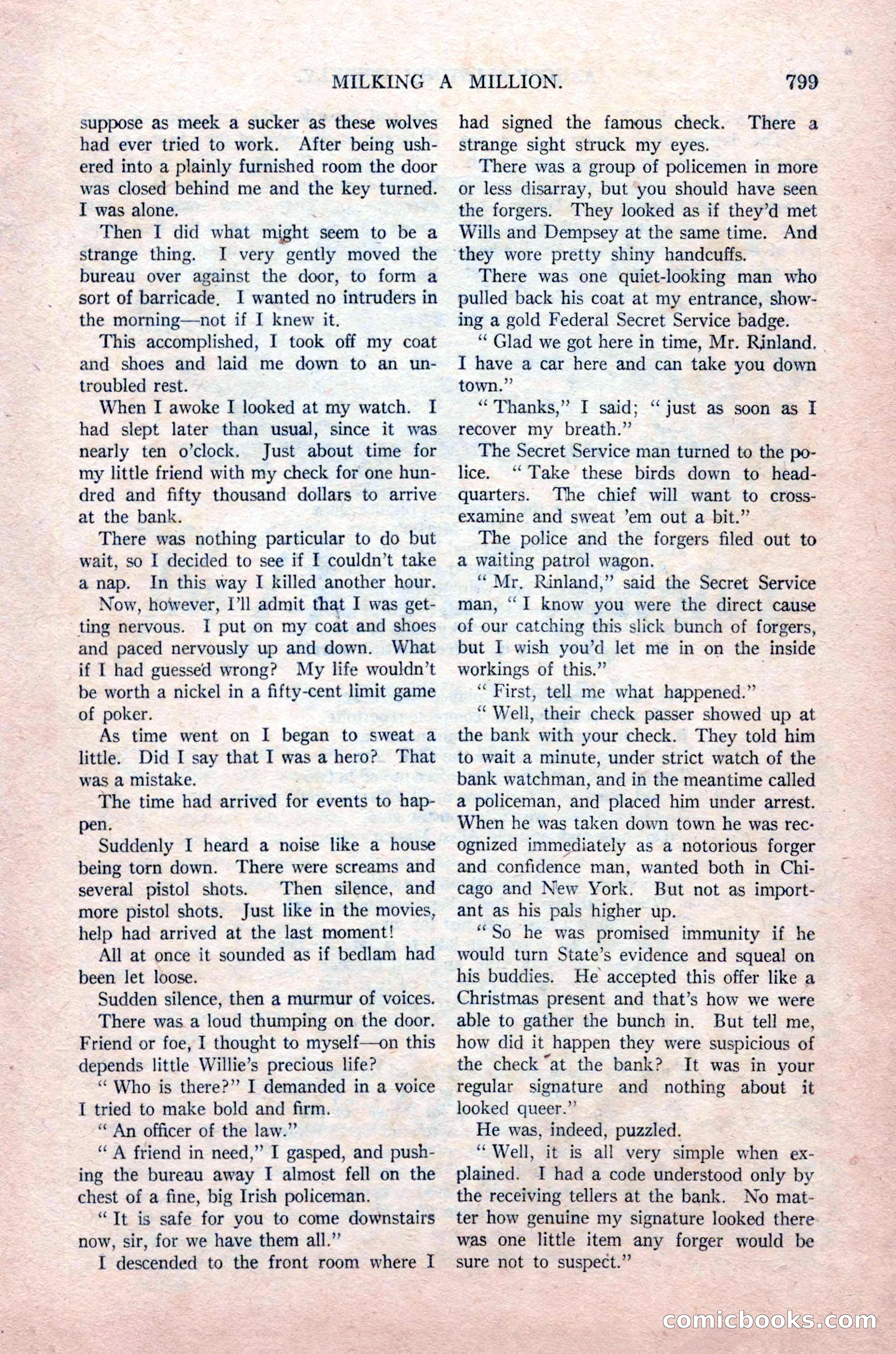 Argosy All-Story Weekly, August 14, 1926 — page 165 of 168