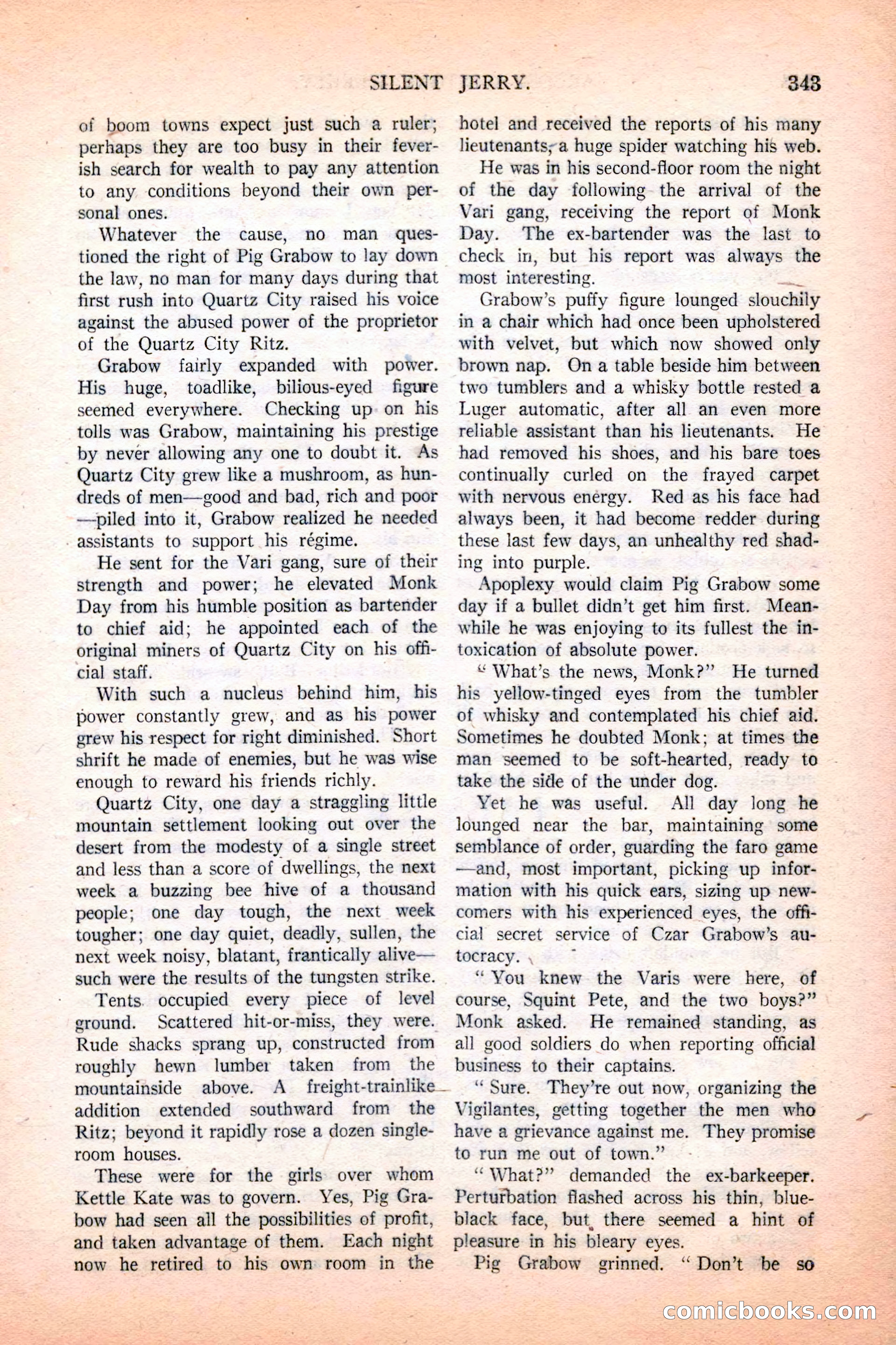 Argosy All-Story Weekly, December 4, 1926 — page 33 of 184