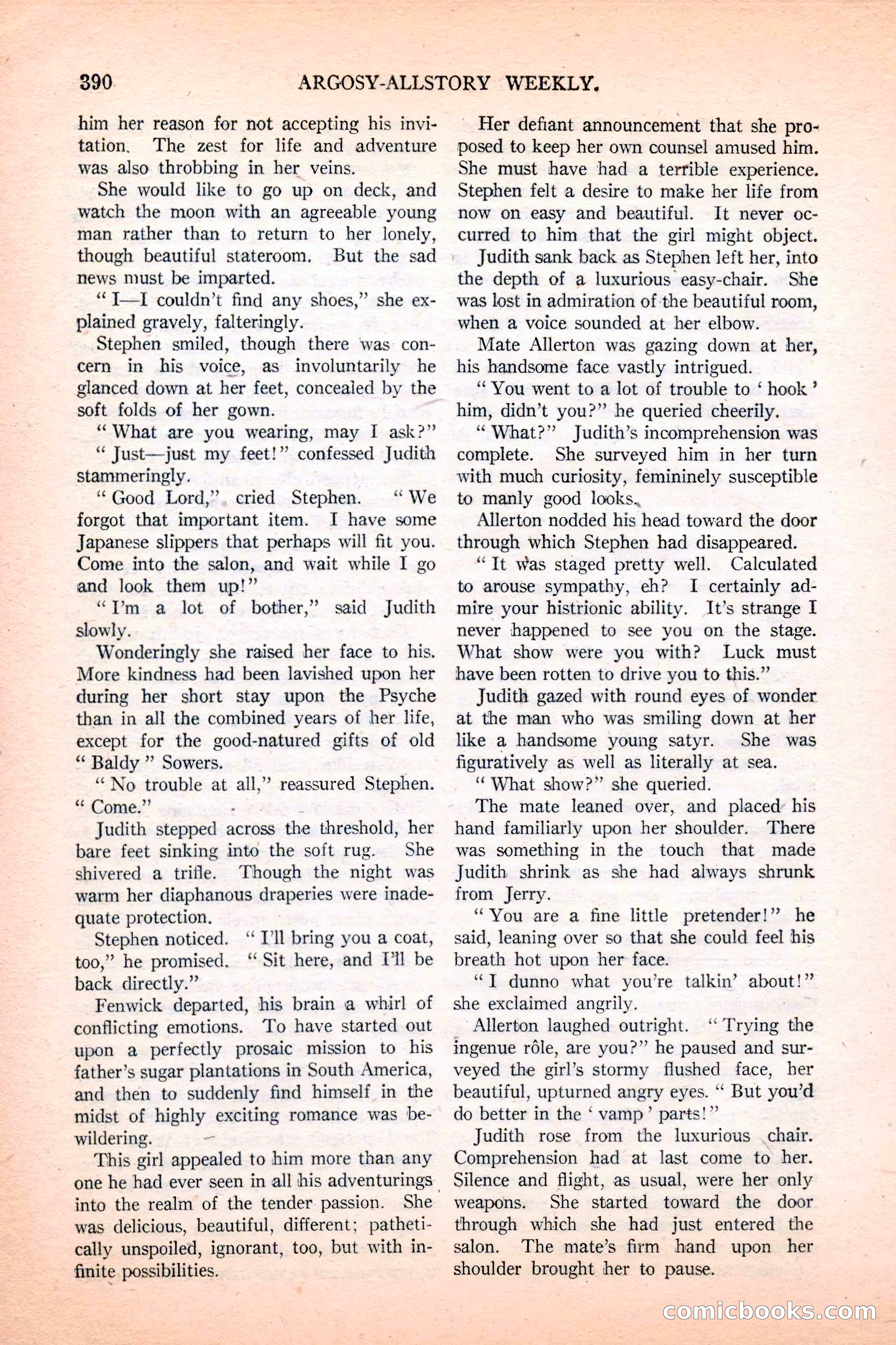 Argosy All-Story Weekly, December 4, 1926 — page 80 of 184