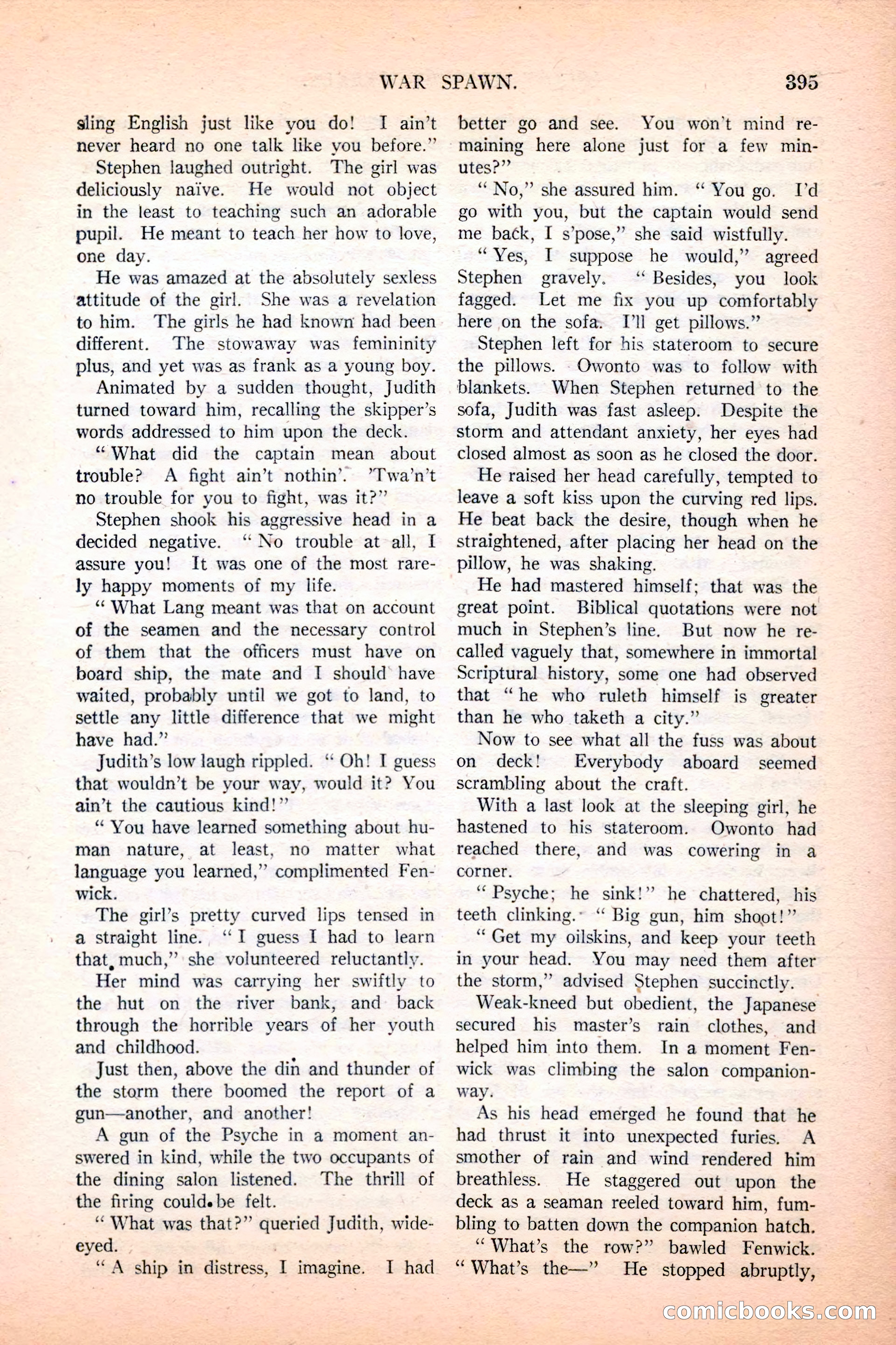 Argosy All-Story Weekly, December 4, 1926 — page 85 of 184