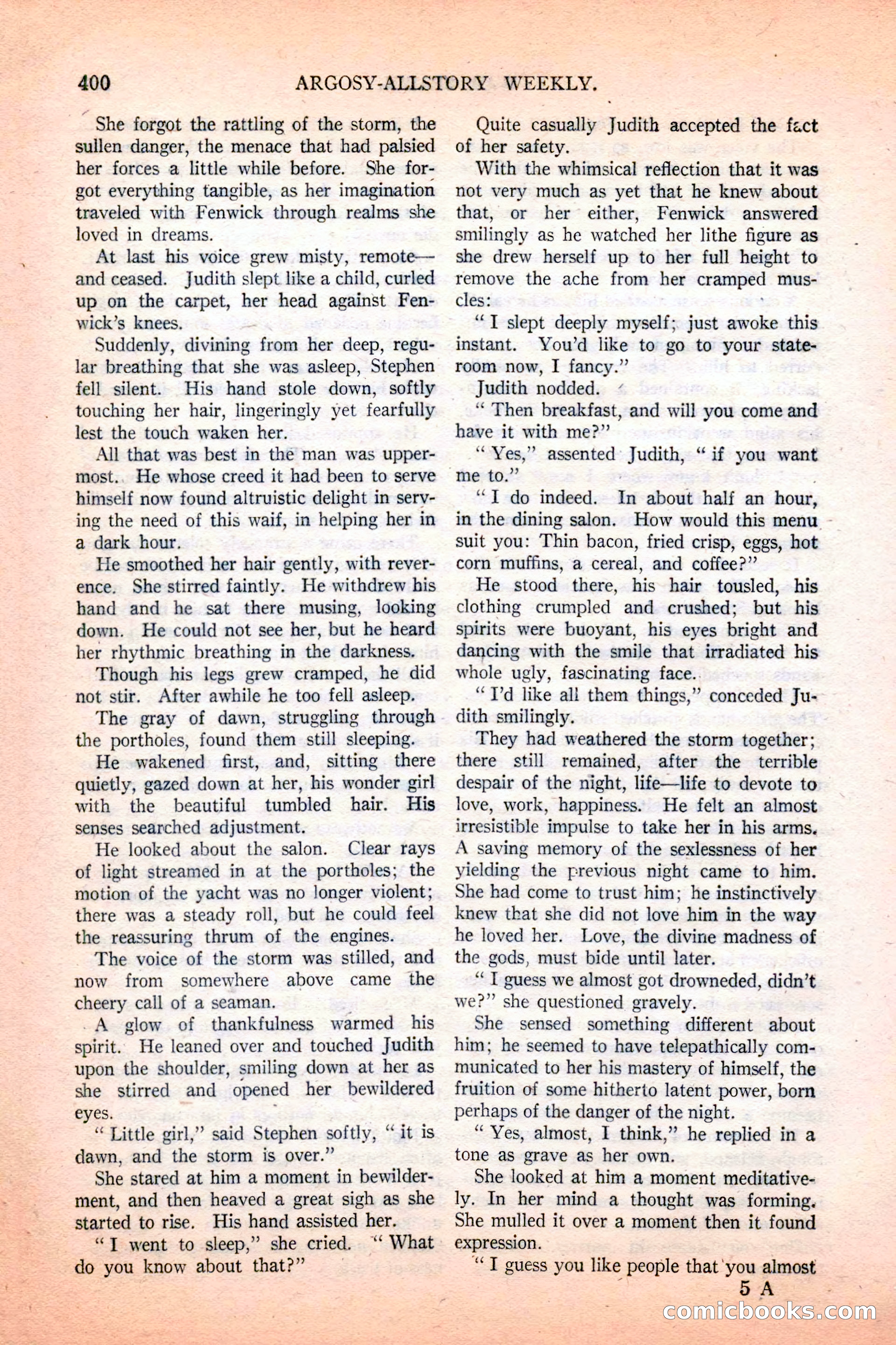 Argosy All-Story Weekly, December 4, 1926 — page 90 of 184