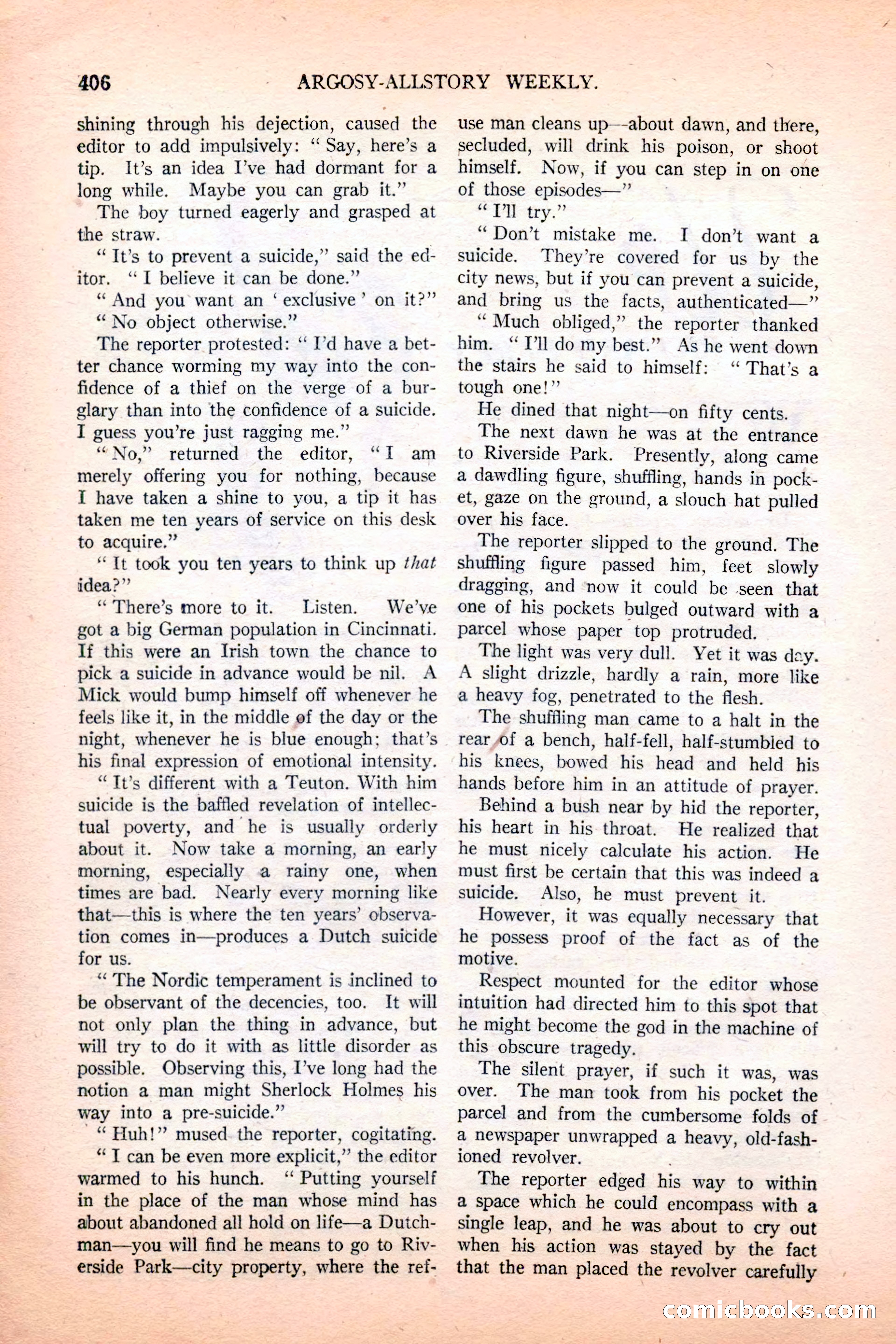 Argosy All-Story Weekly, December 4, 1926 — page 96 of 184