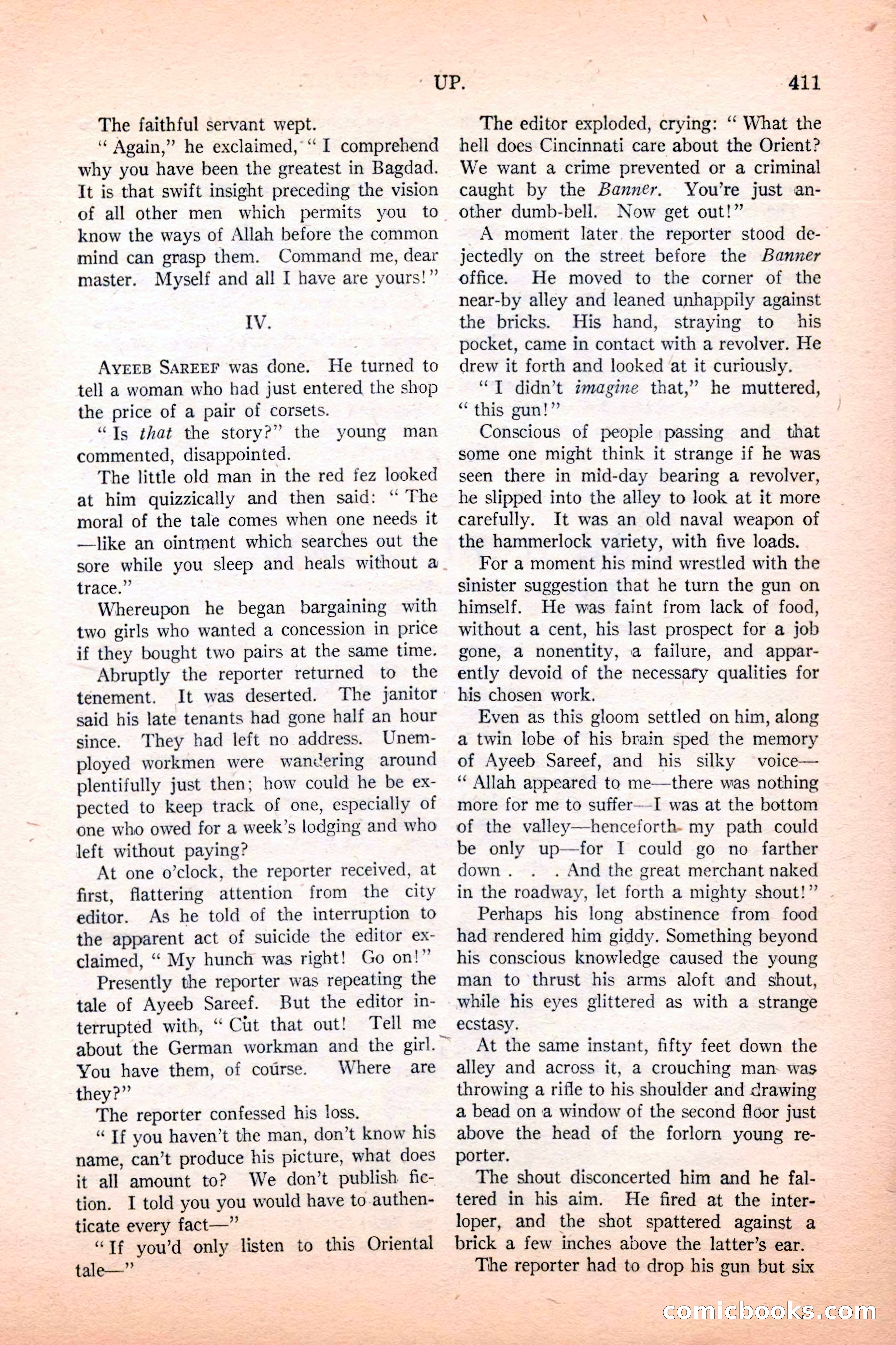 Argosy All-Story Weekly, December 4, 1926 — page 101 of 184