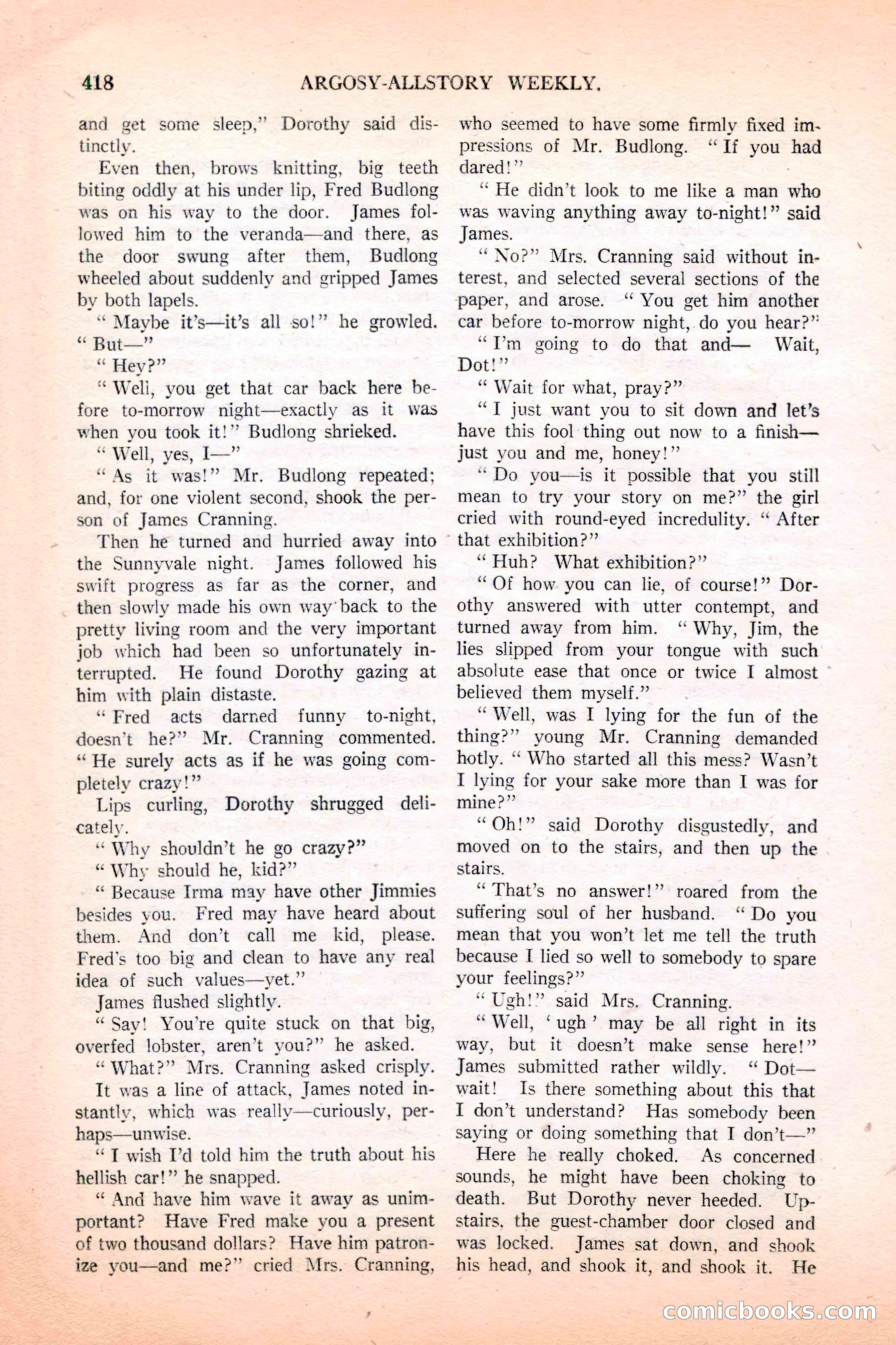 Argosy All-Story Weekly, December 4, 1926 — page 108 of 184