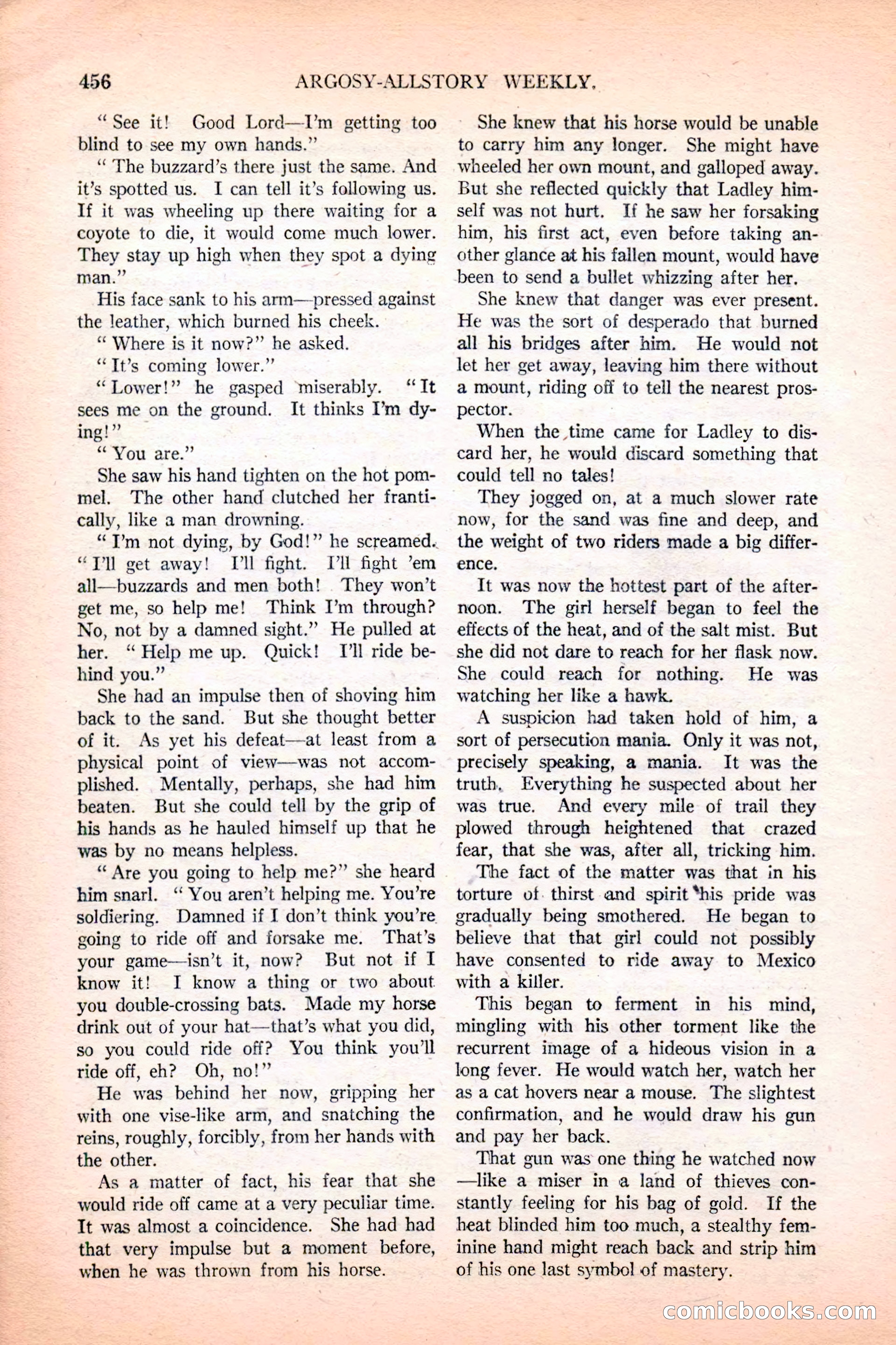 Argosy All-Story Weekly, December 4, 1926 — page 146 of 184
