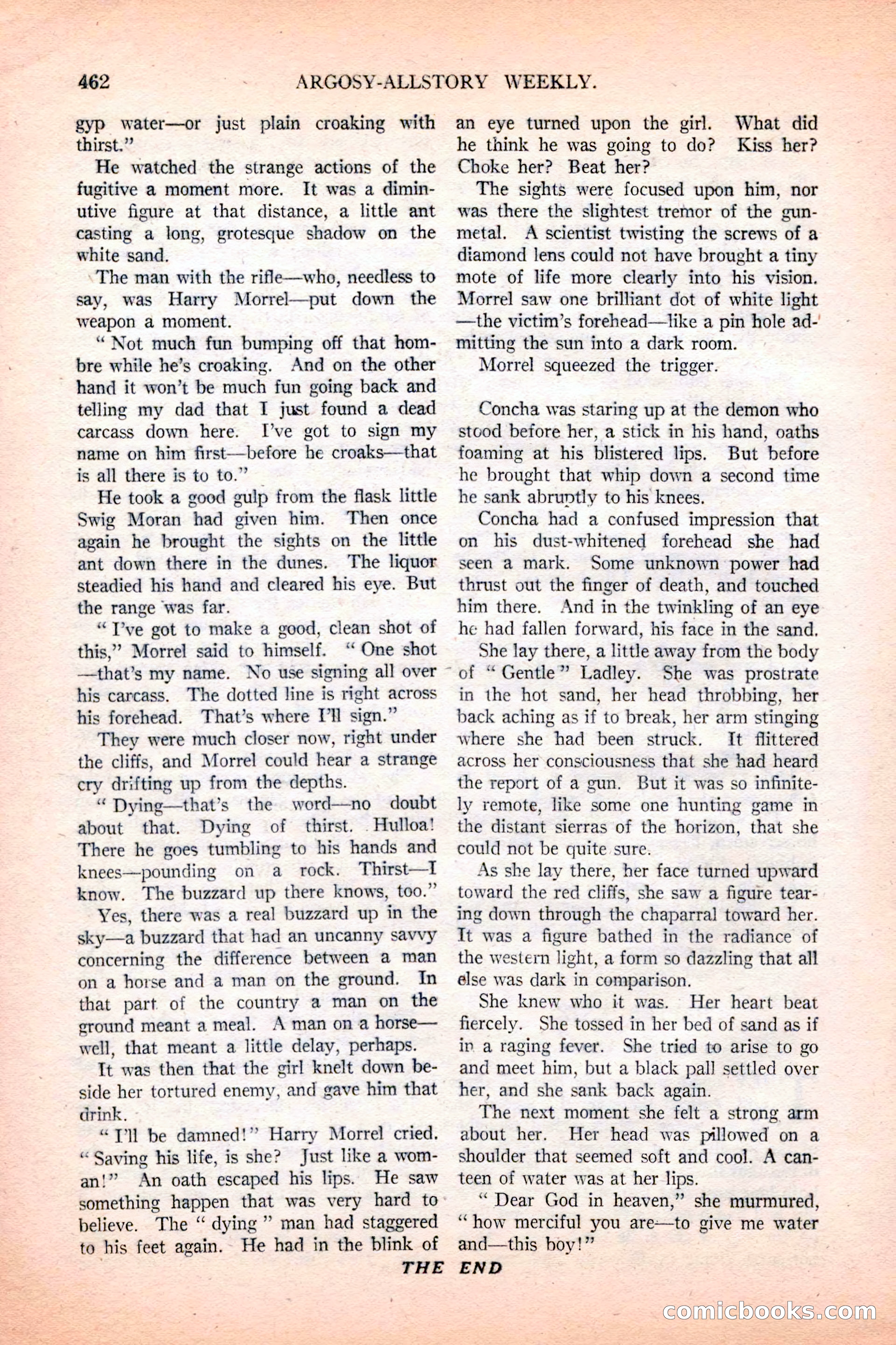 Argosy All-Story Weekly, December 4, 1926 — page 152 of 184
