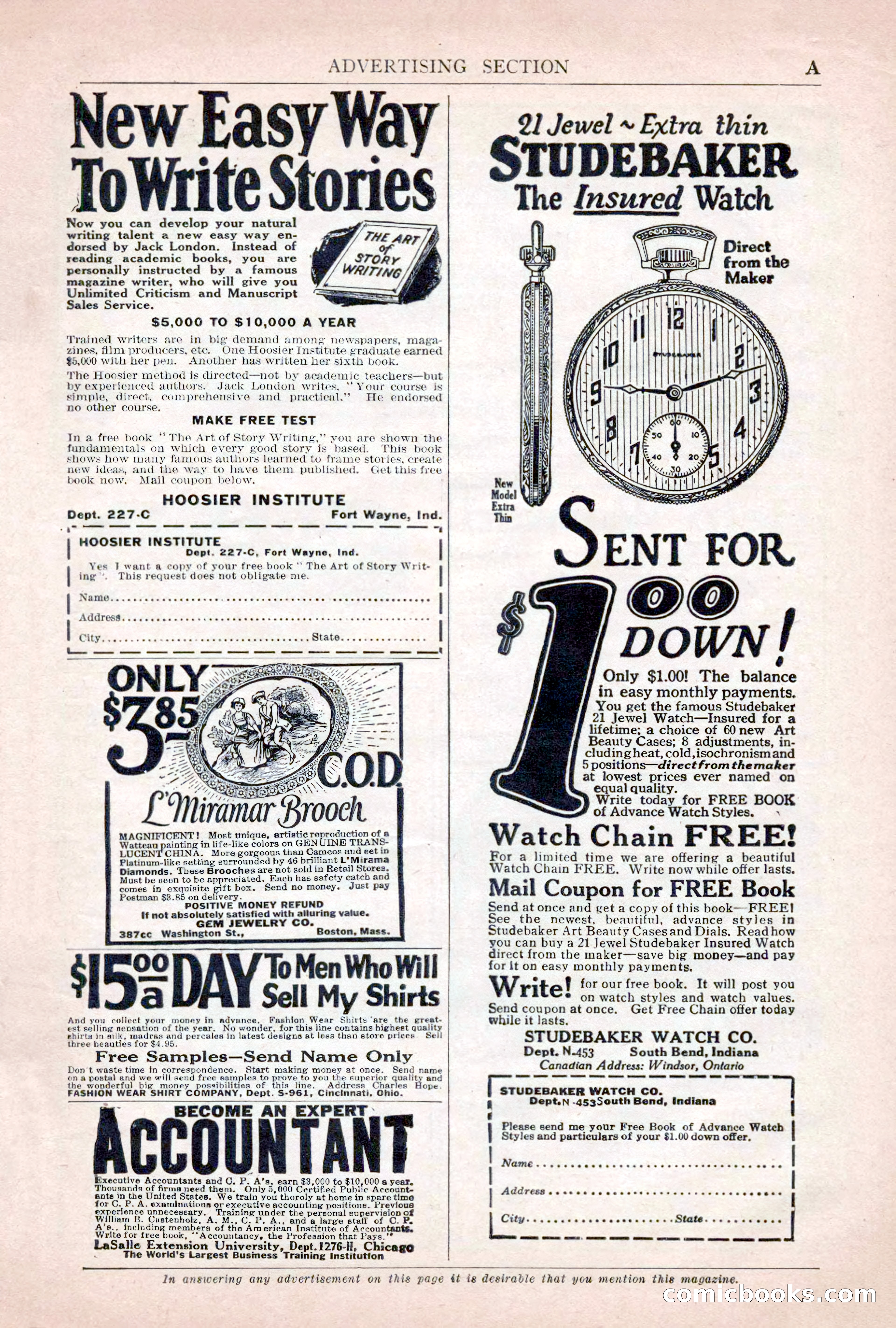 Argosy All-Story Weekly, December 4, 1926 — page 175 of 184