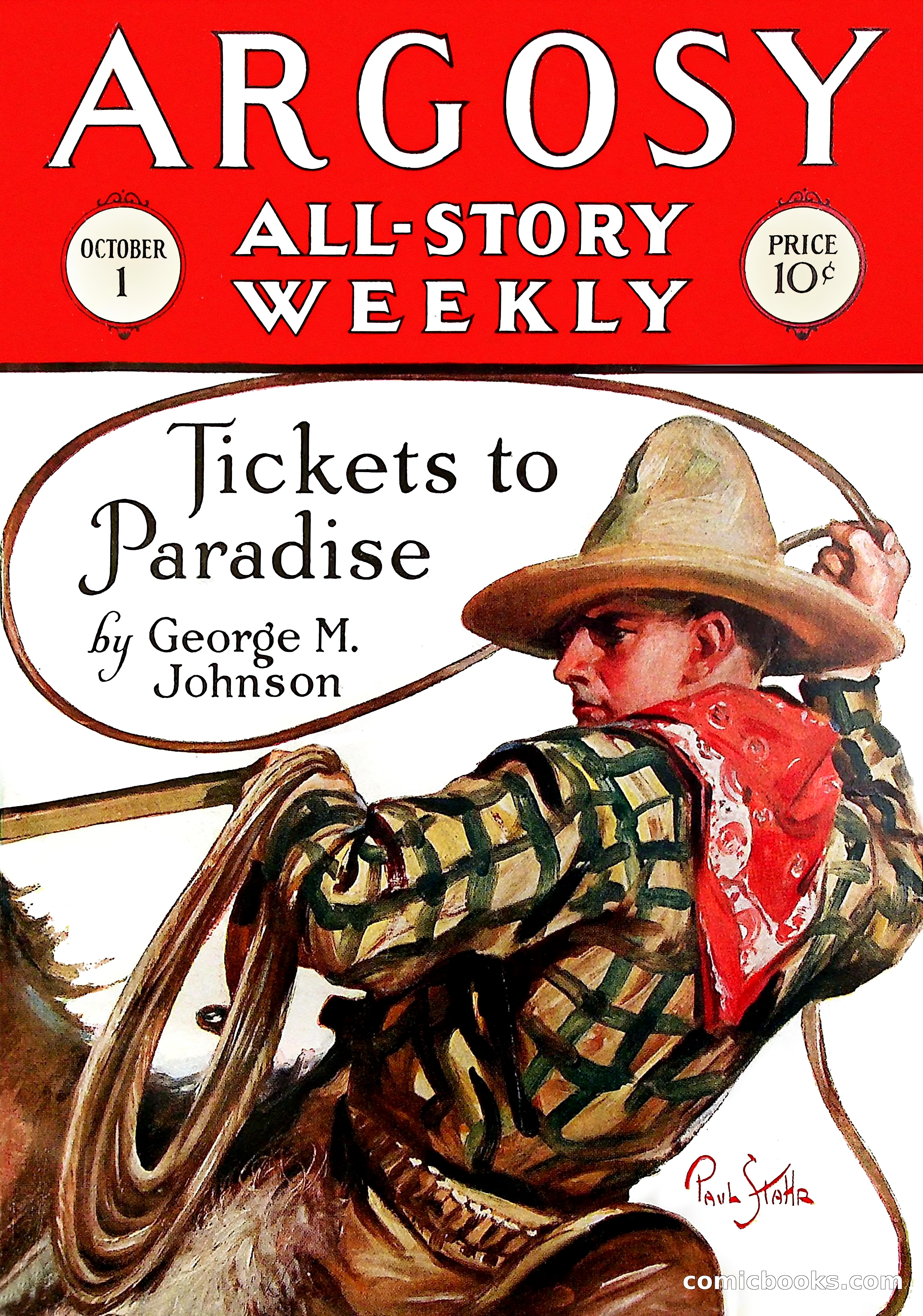 Argosy All-Story Weekly, Vol. 189, No. 4 — page 1 of 180