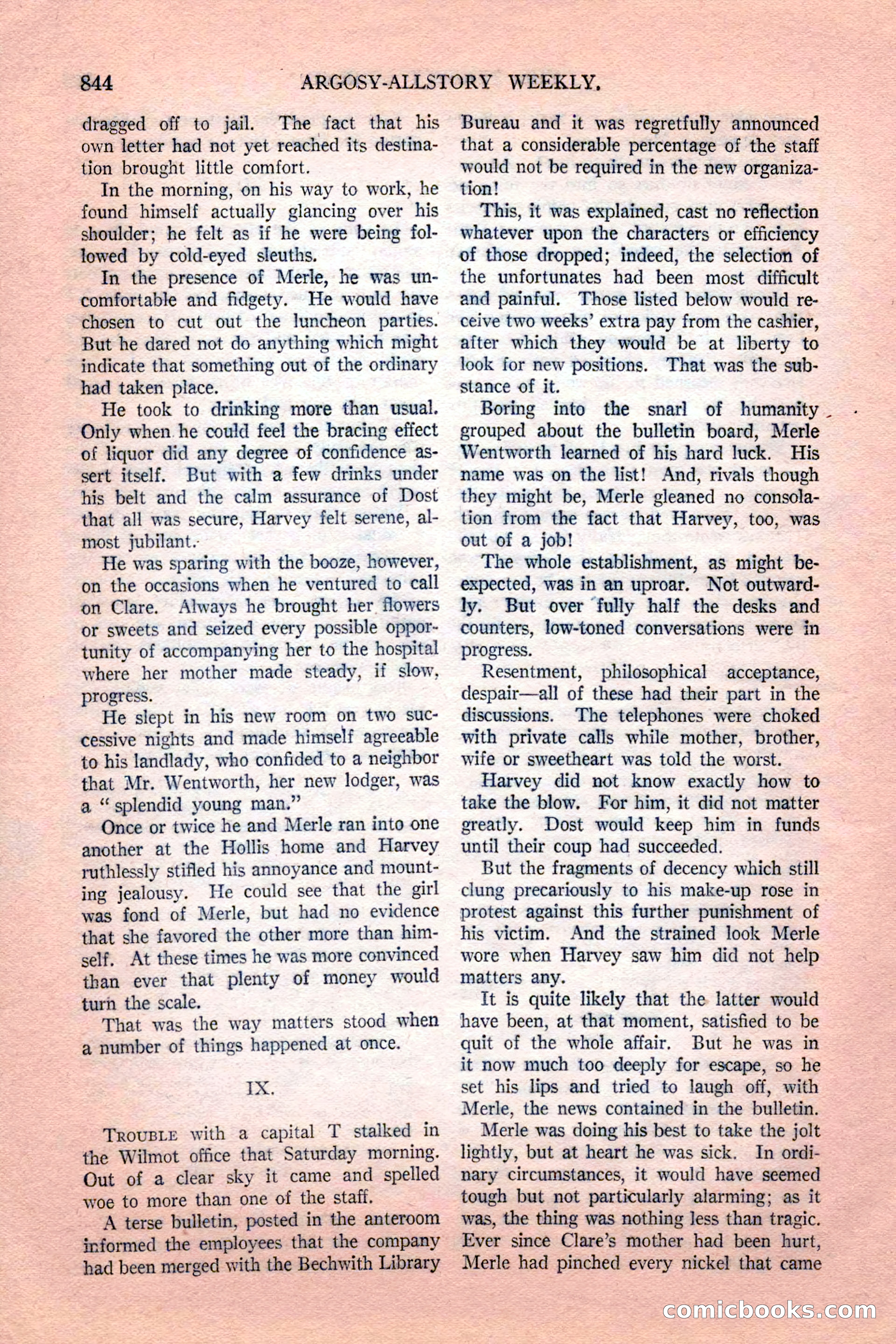 Argosy All-Story Weekly, February 18, 1928 — page 46 of 164