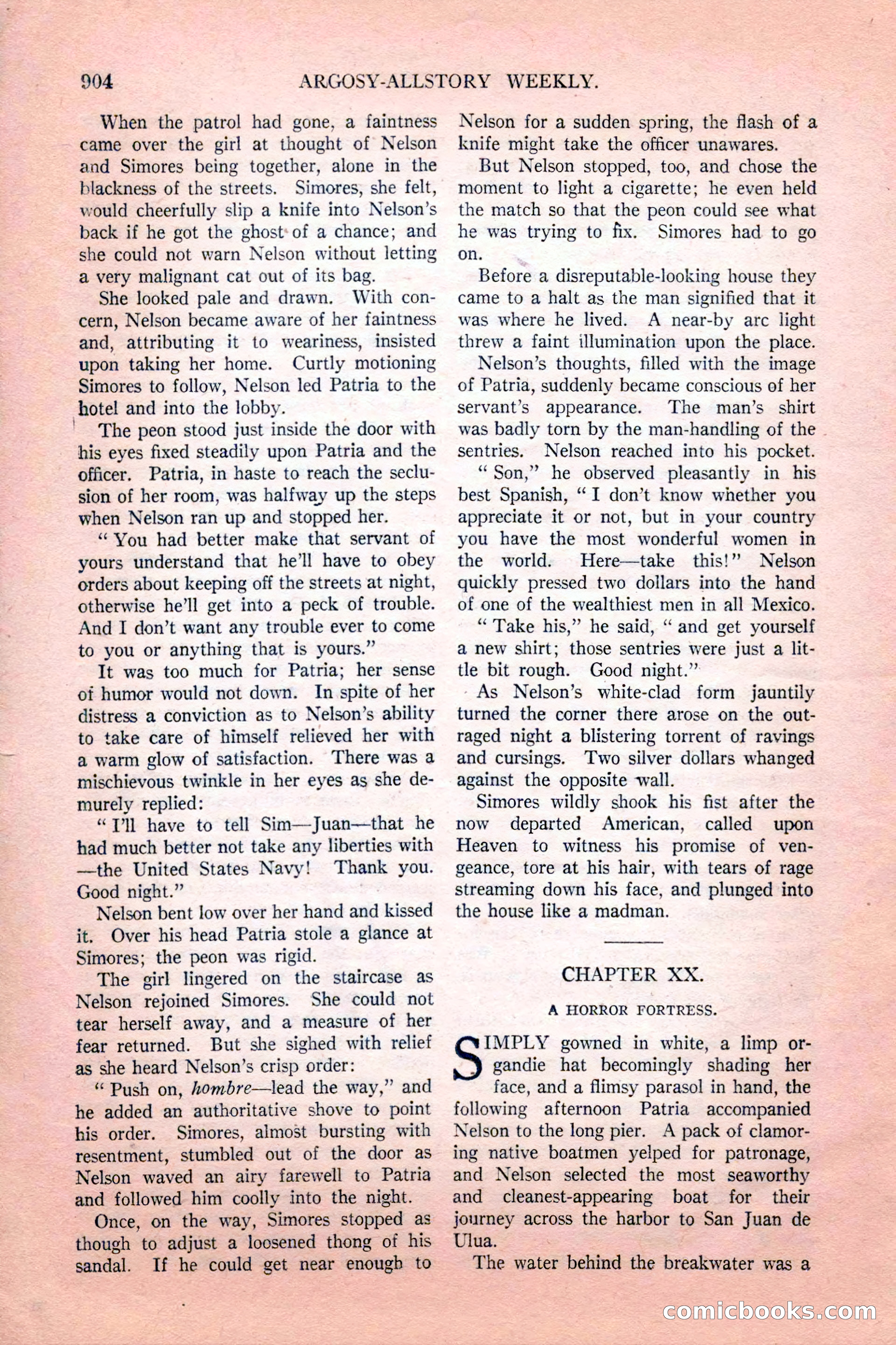 Argosy All-Story Weekly, February 18, 1928 — page 106 of 164