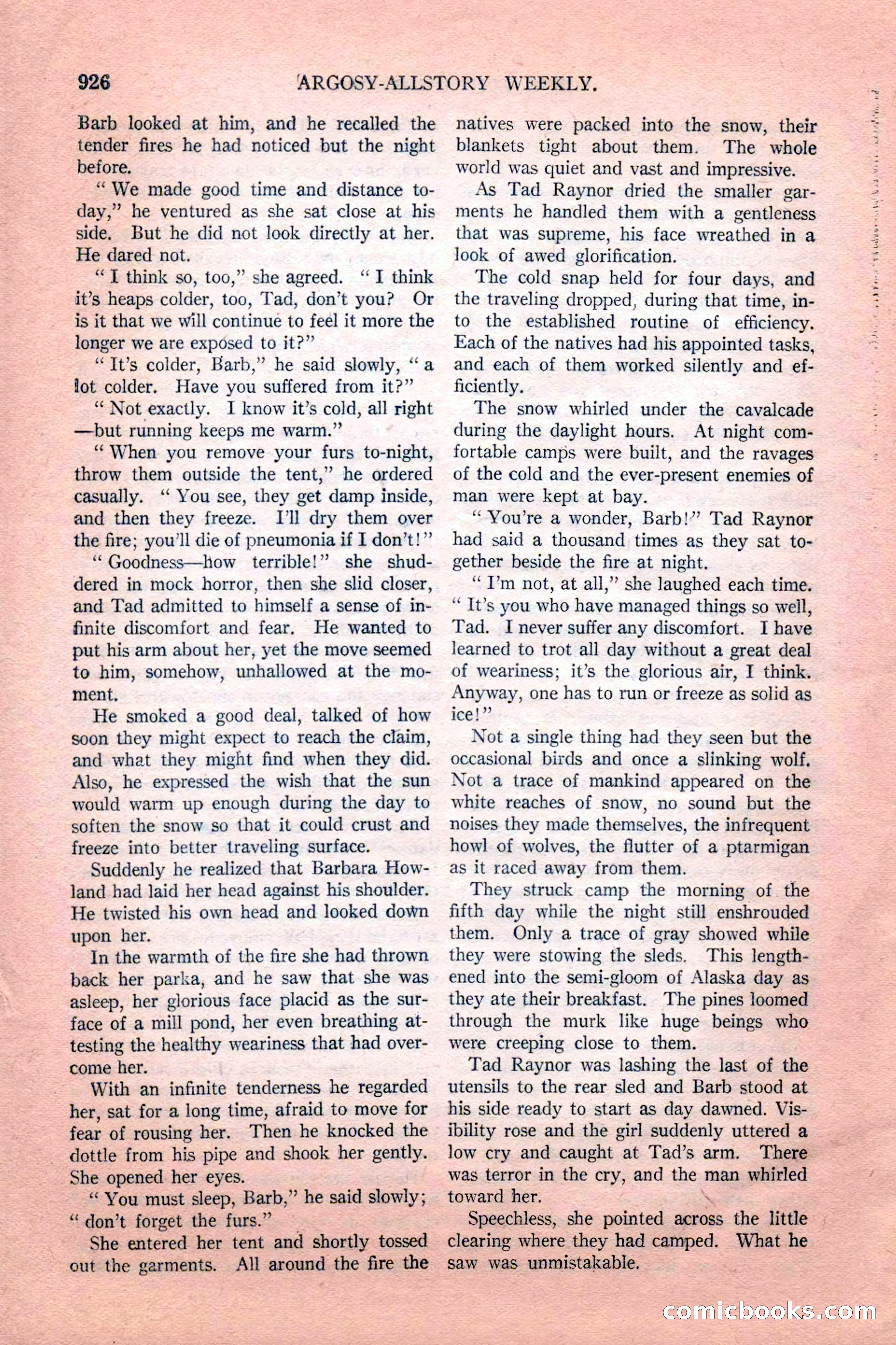 Argosy All-Story Weekly, February 18, 1928 — page 128 of 164
