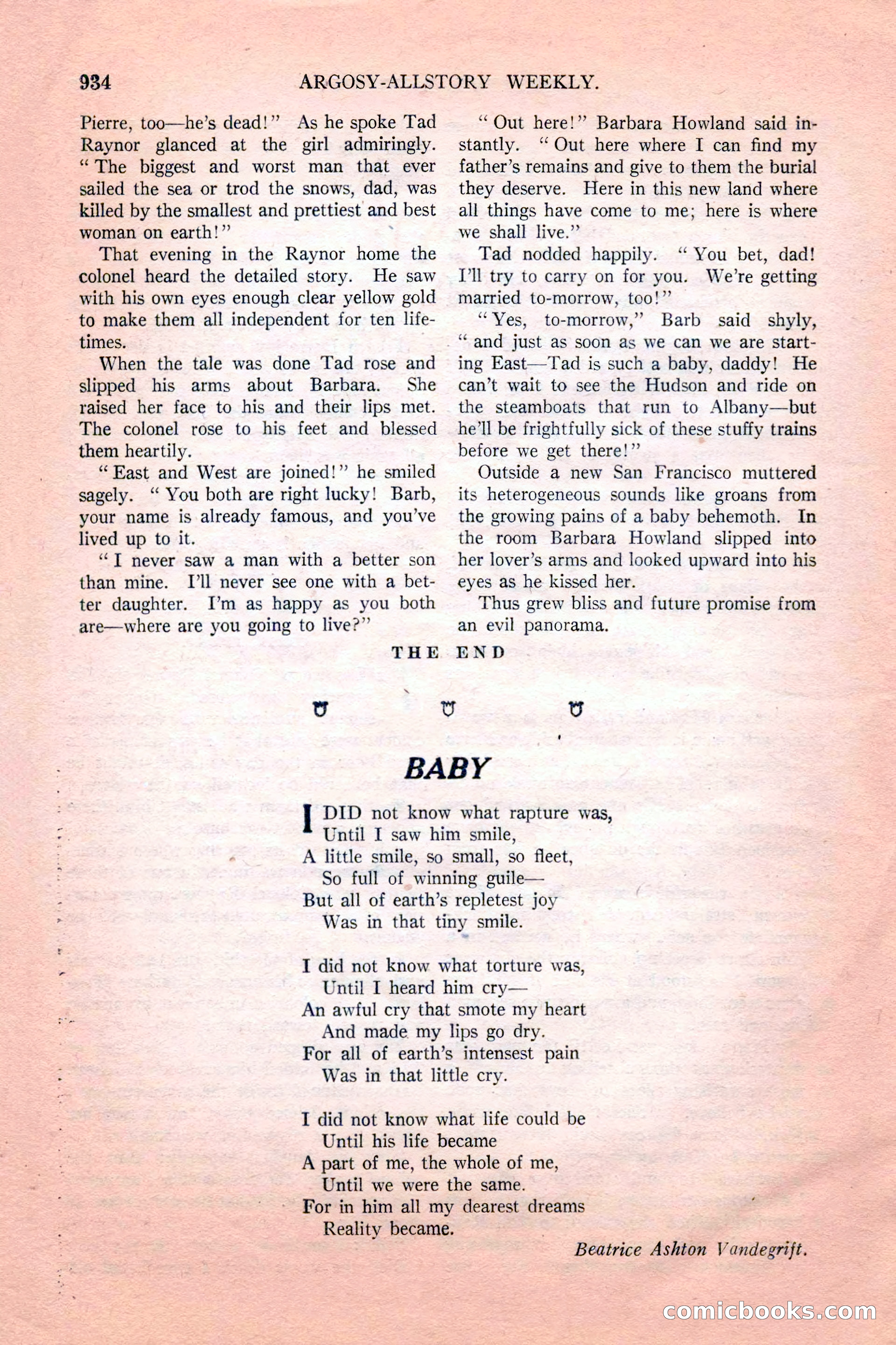 Argosy All-Story Weekly, February 18, 1928 — page 136 of 164