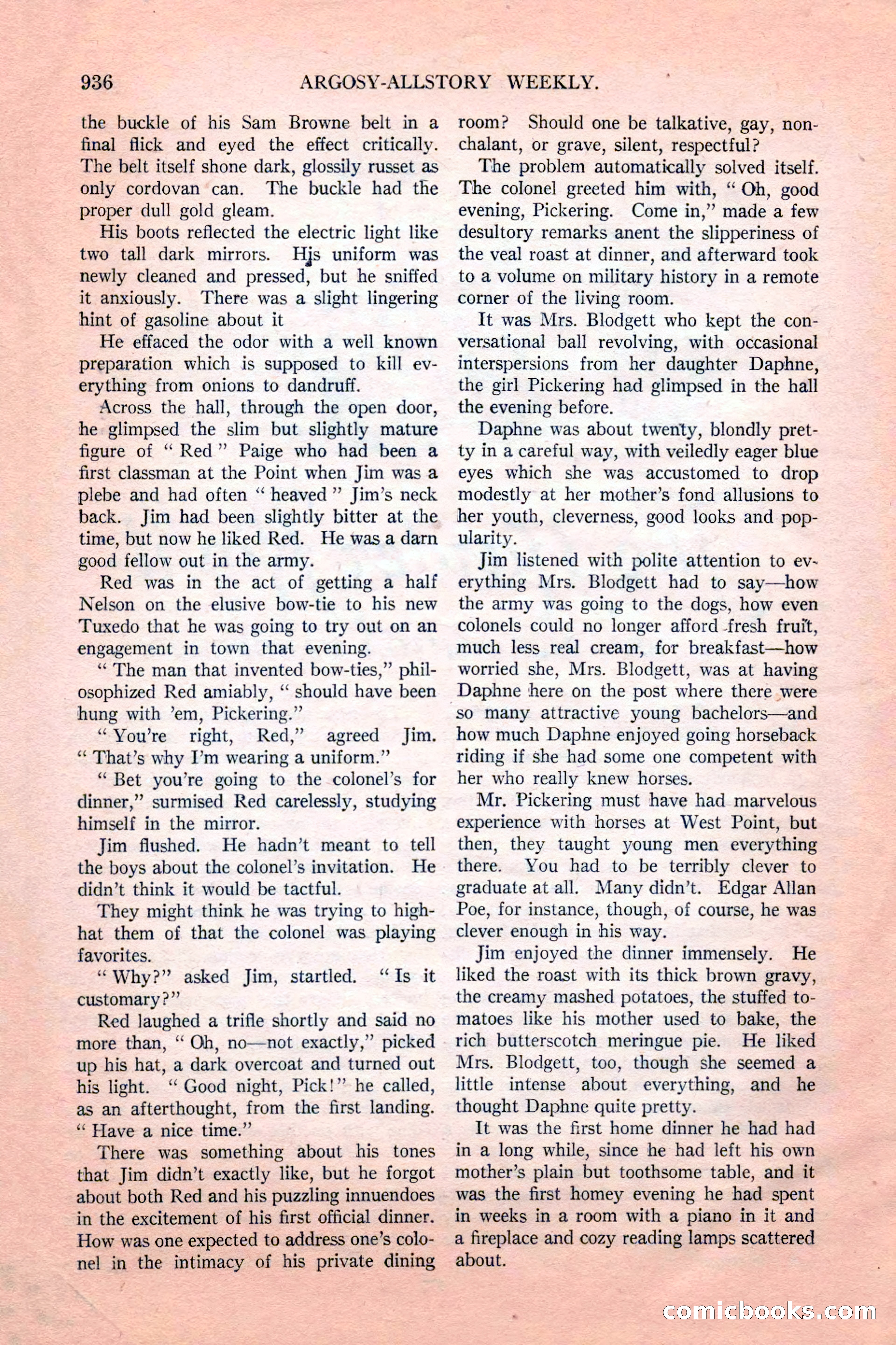 Argosy All-Story Weekly, February 18, 1928 — page 138 of 164
