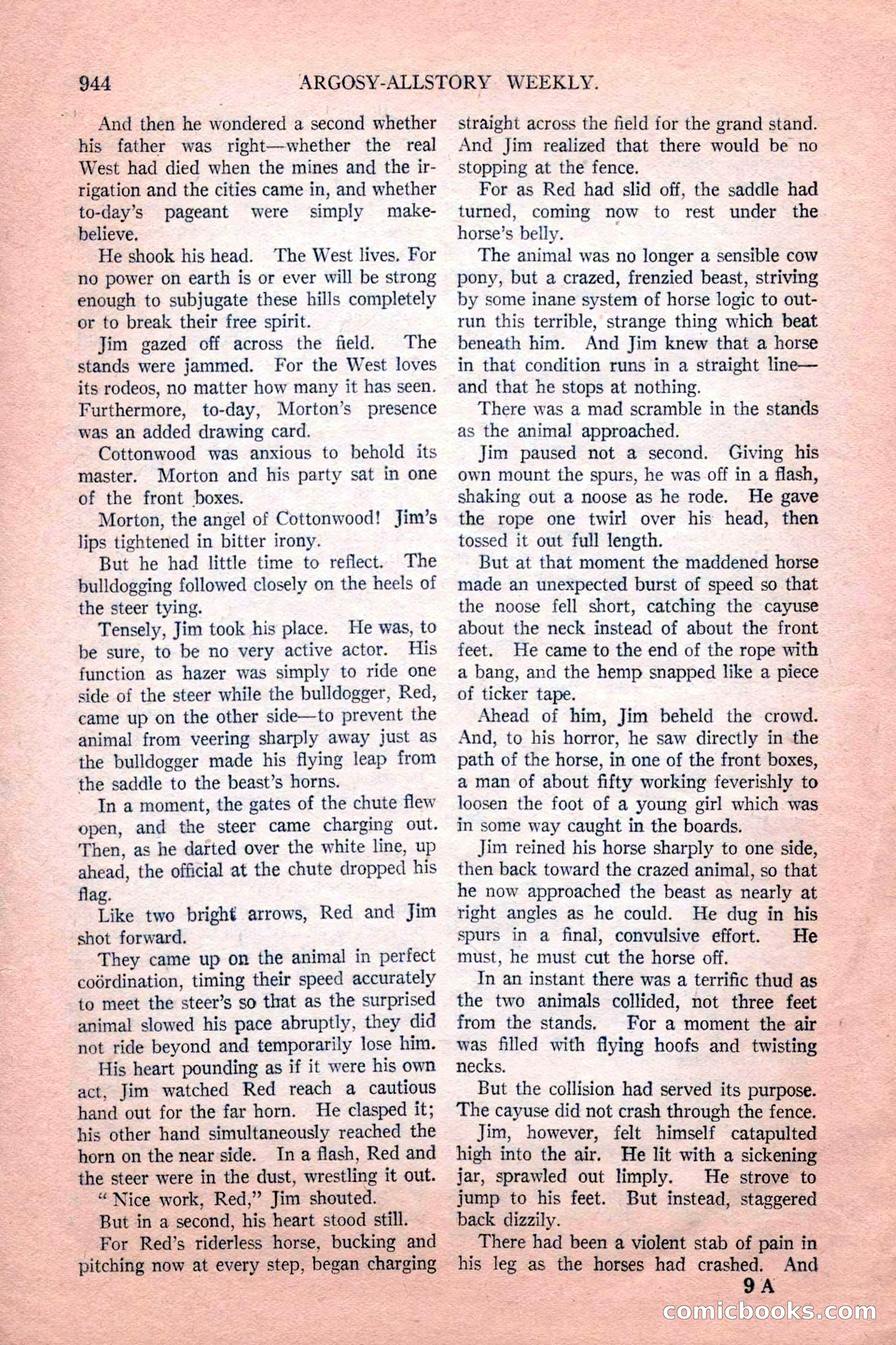 Argosy All-Story Weekly, February 18, 1928 — page 146 of 164
