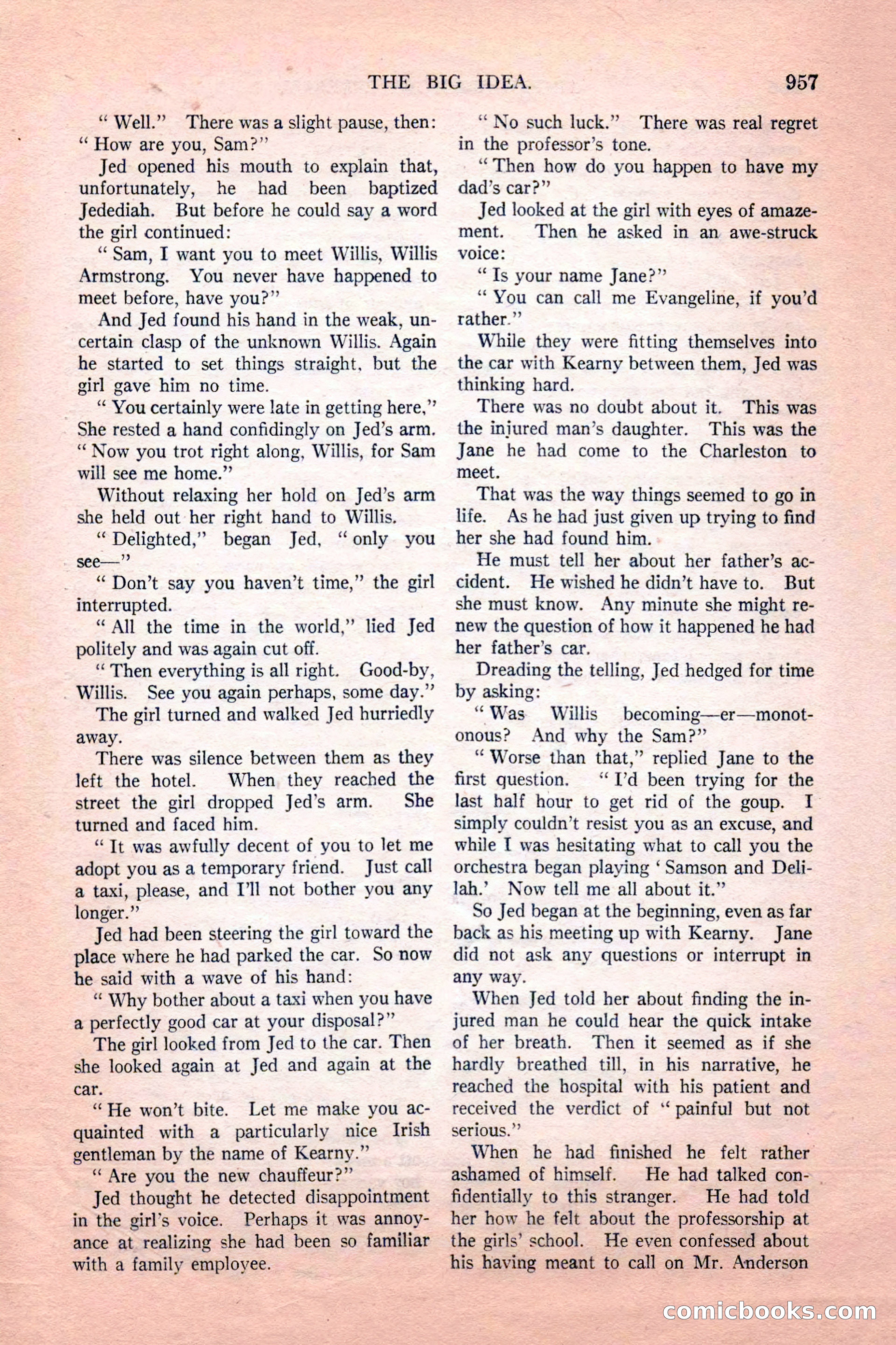 Argosy All-Story Weekly, February 18, 1928 — page 159 of 164