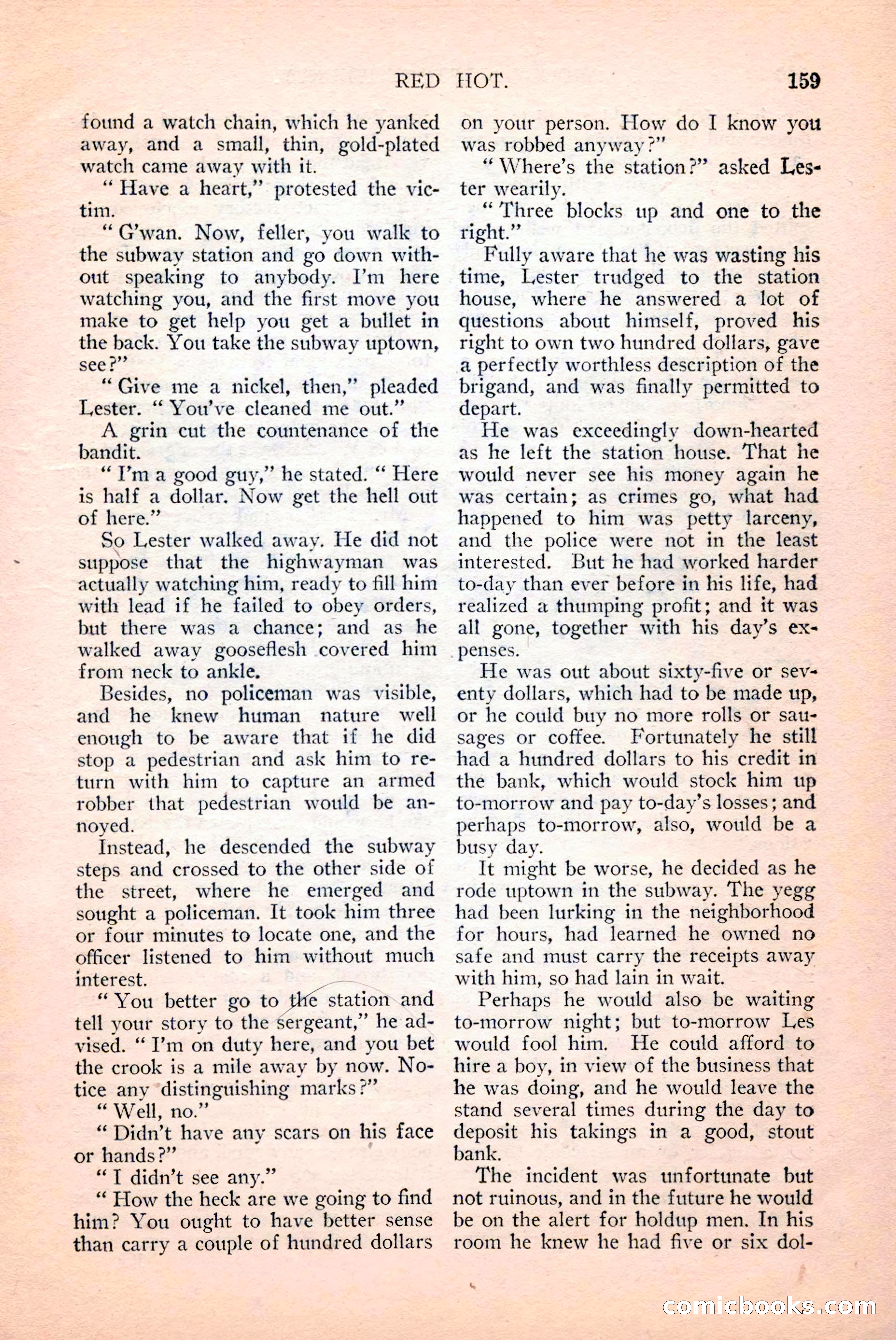 Argosy All-Story Weekly, April 14, 1928 — page 21 of 152