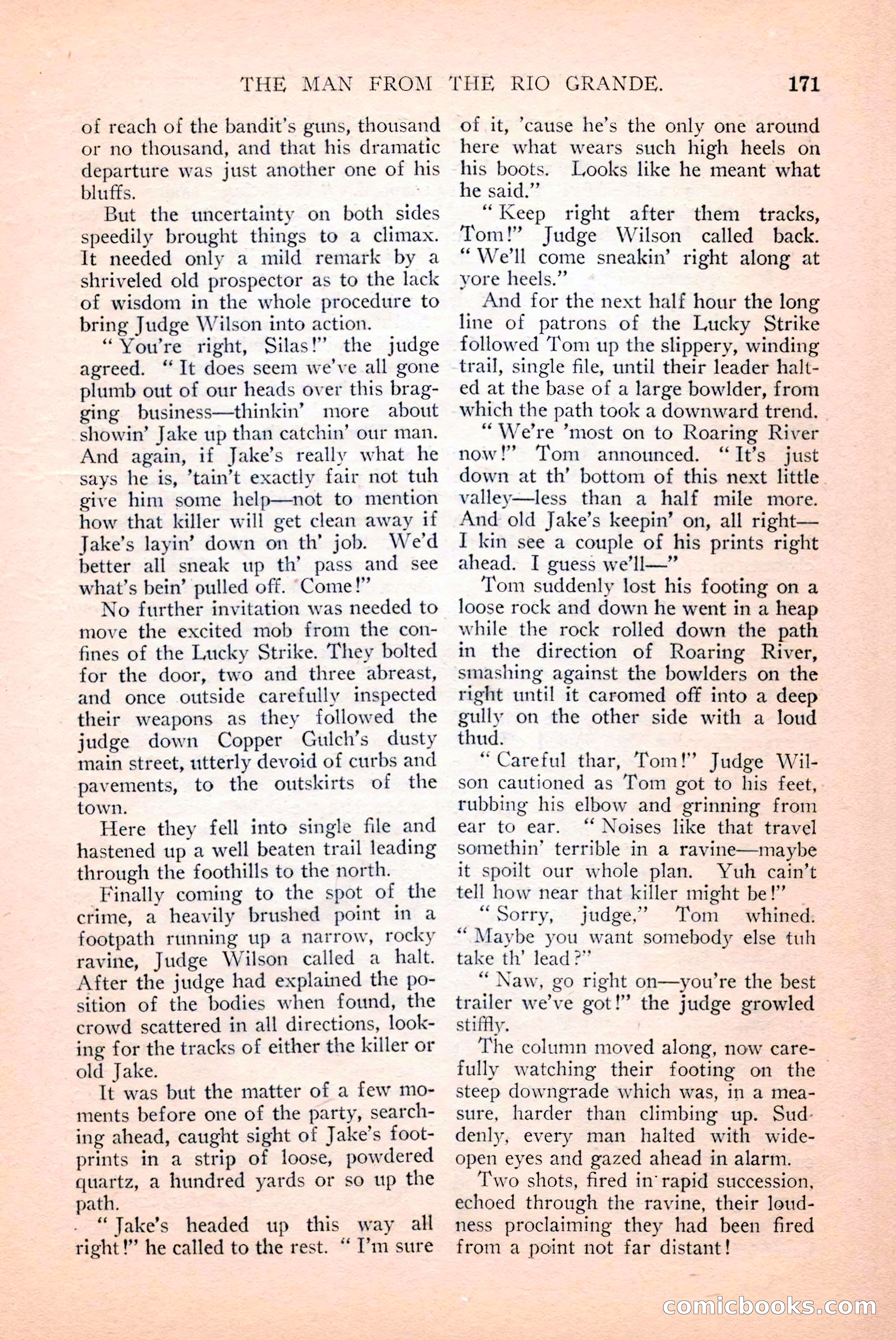 Argosy All-Story Weekly, April 14, 1928 — page 33 of 152
