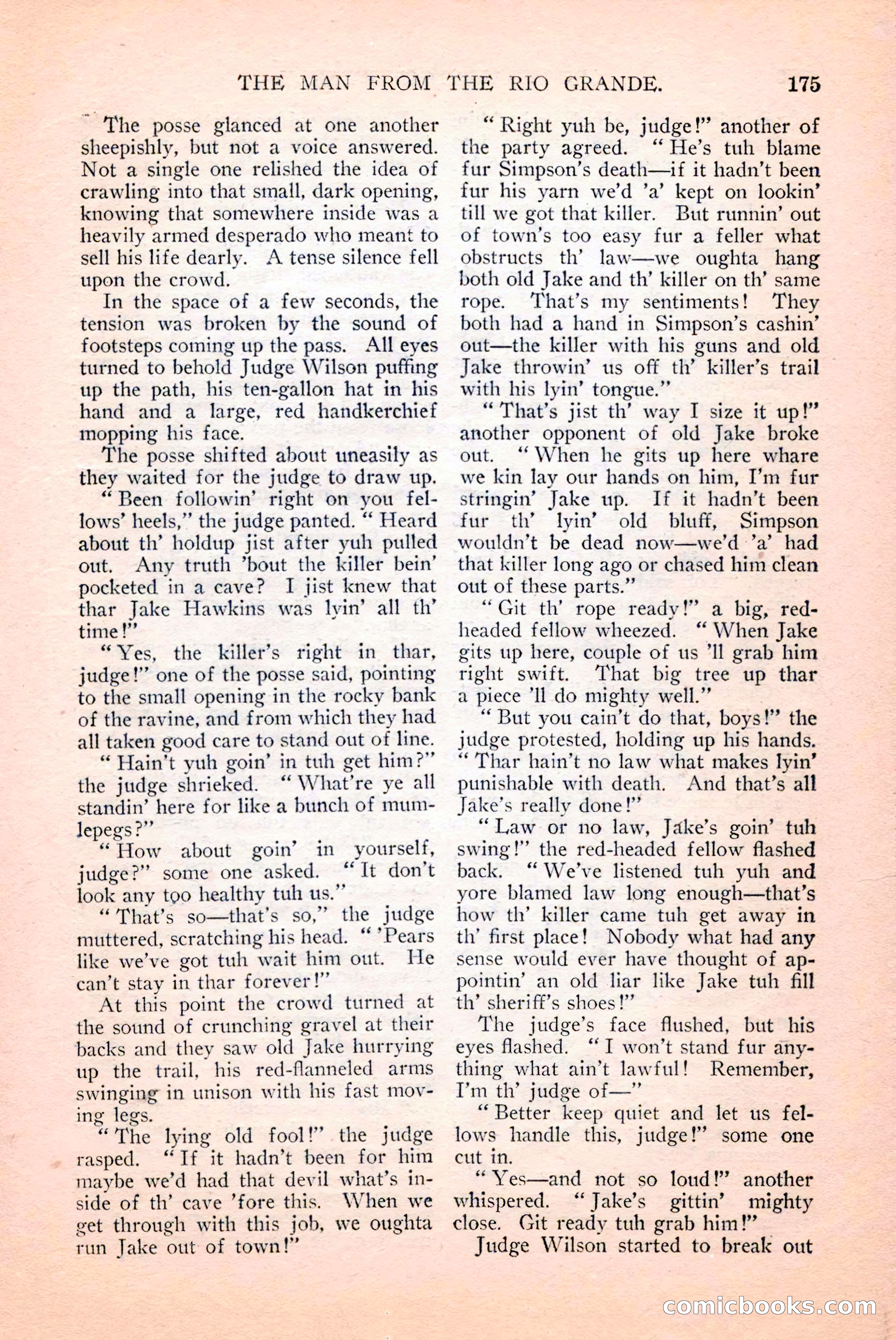 Argosy All-Story Weekly, April 14, 1928 — page 37 of 152