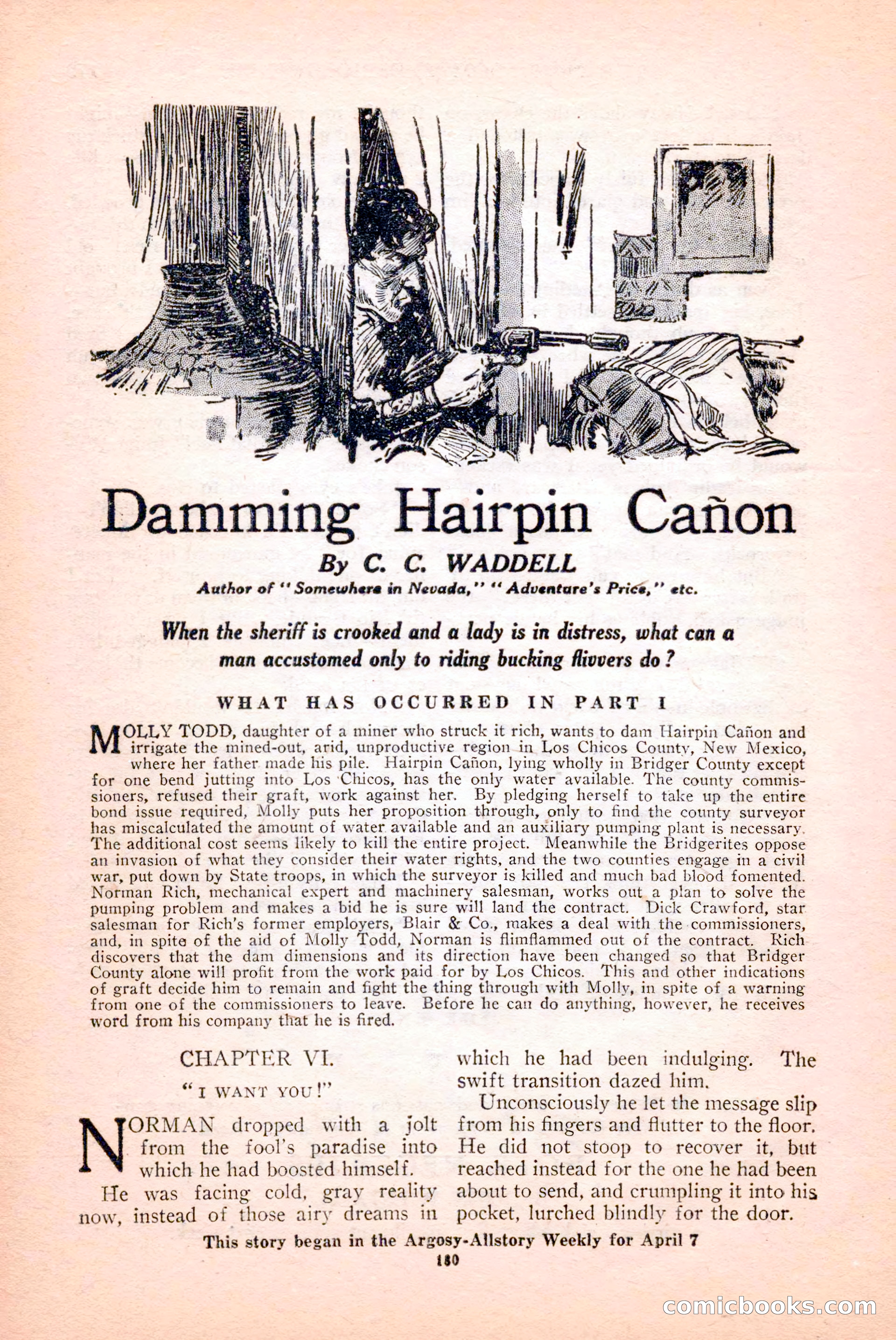 Argosy All-Story Weekly, April 14, 1928 — page 42 of 152