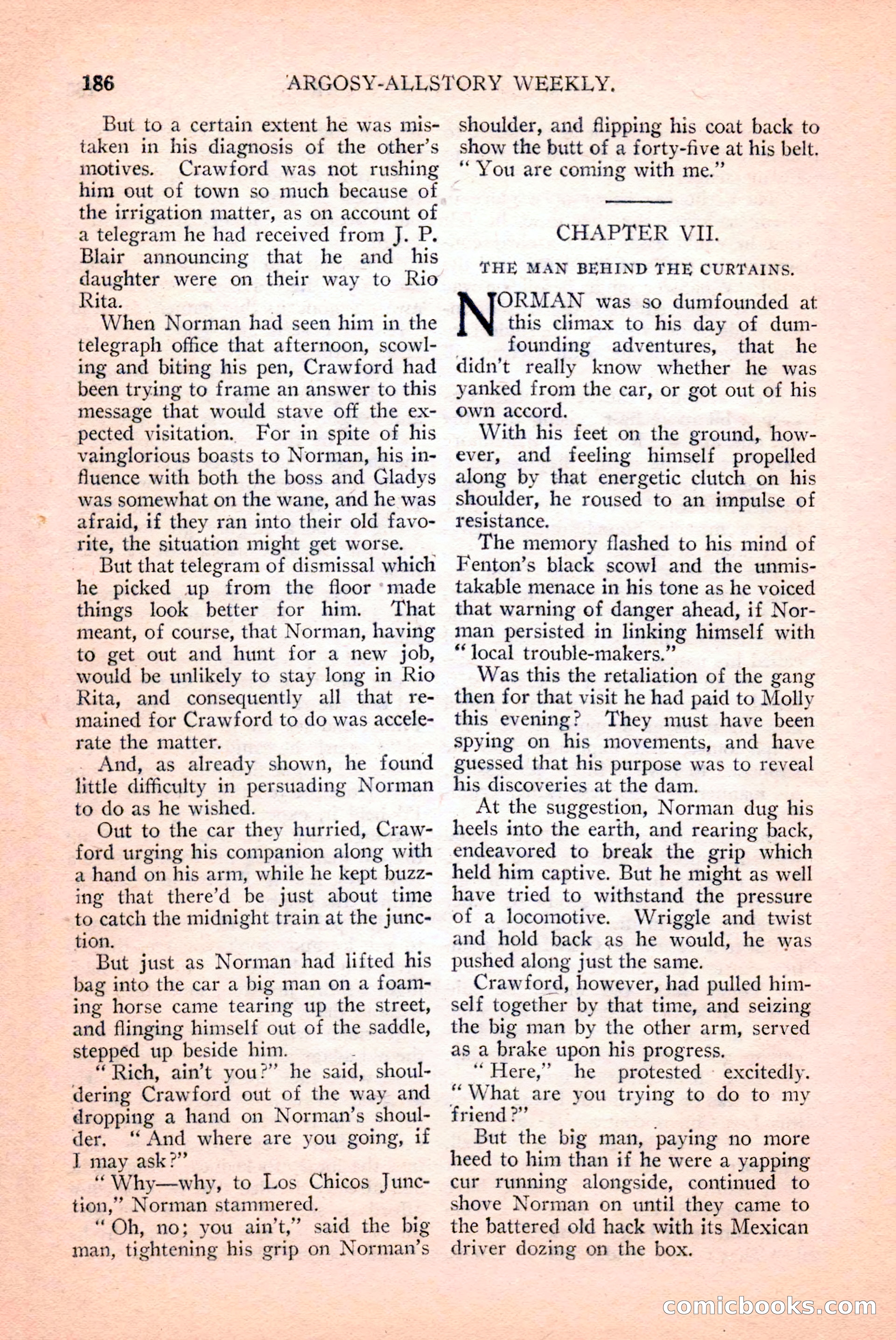 Argosy All-Story Weekly, April 14, 1928 — page 48 of 152