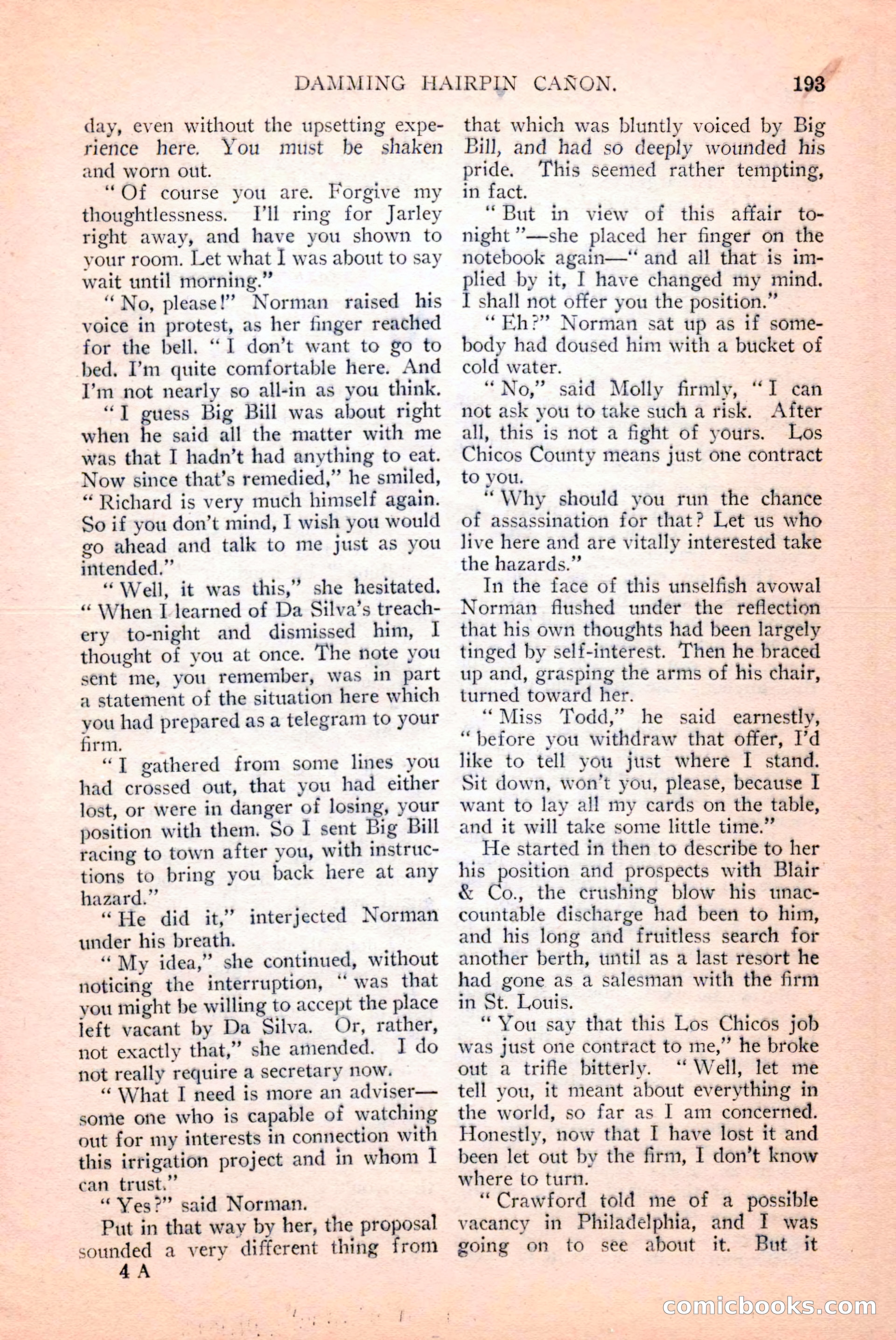 Argosy All-Story Weekly, April 14, 1928 — page 55 of 152
