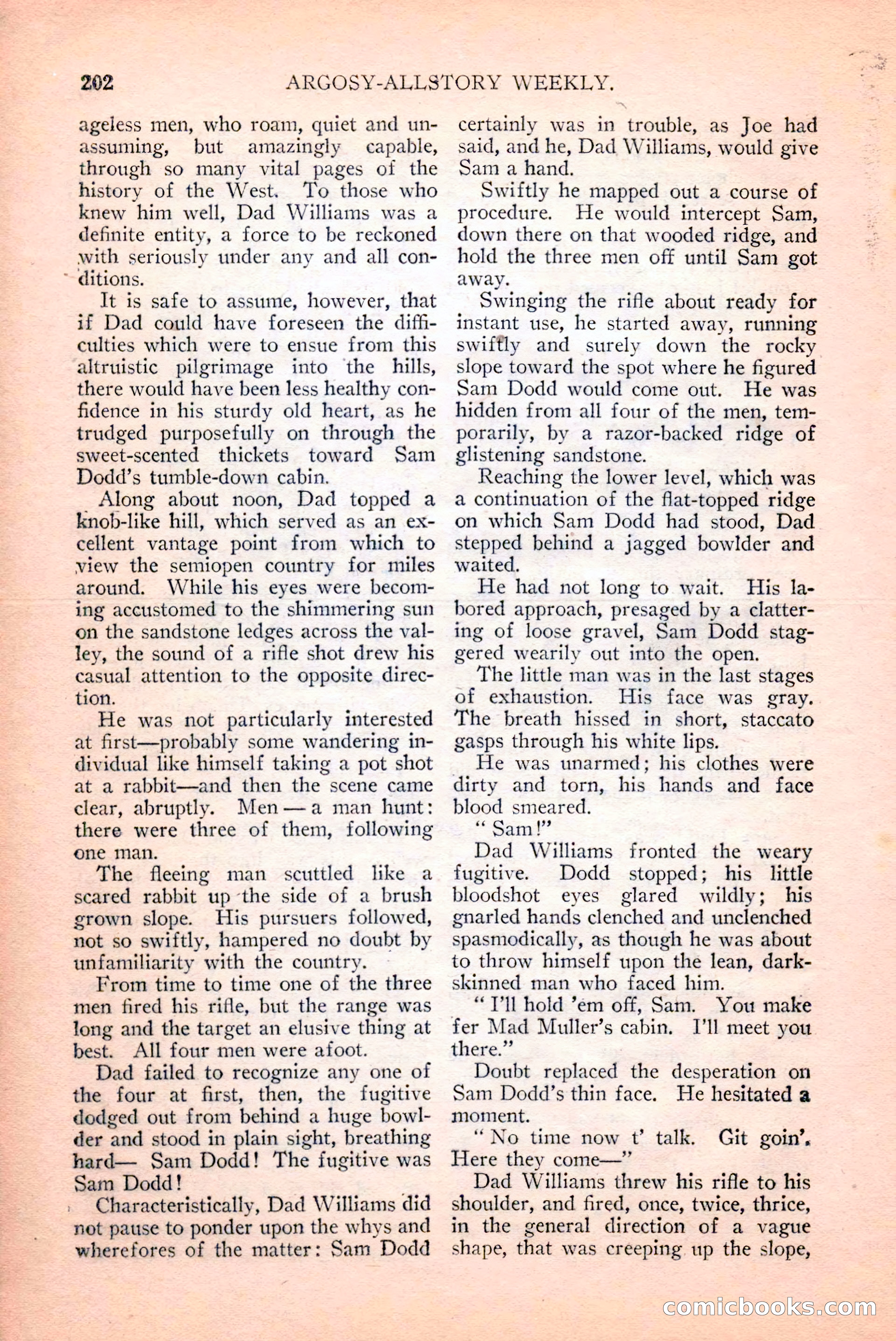 Argosy All-Story Weekly, April 14, 1928 — page 64 of 152