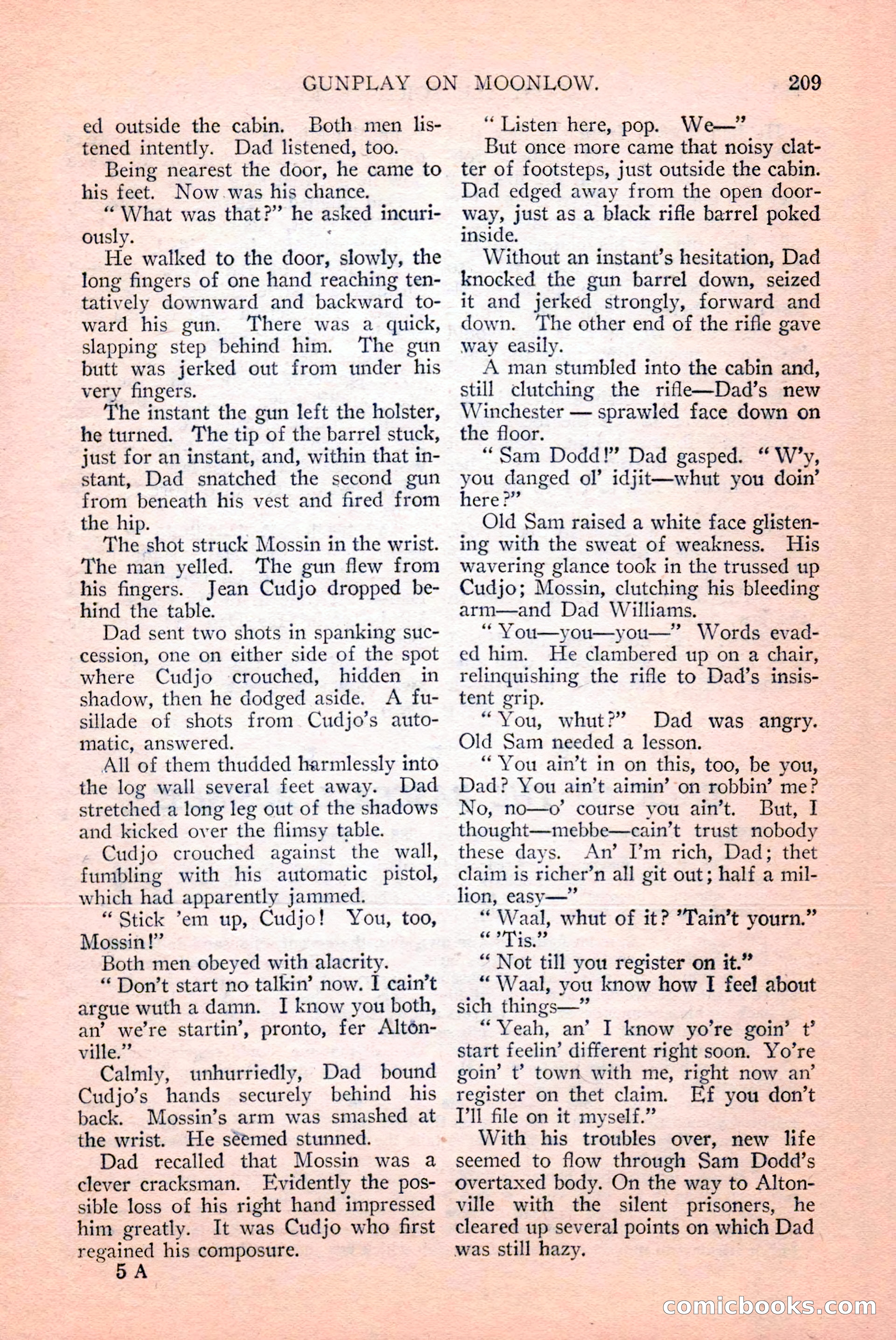 Argosy All-Story Weekly, April 14, 1928 — page 71 of 152