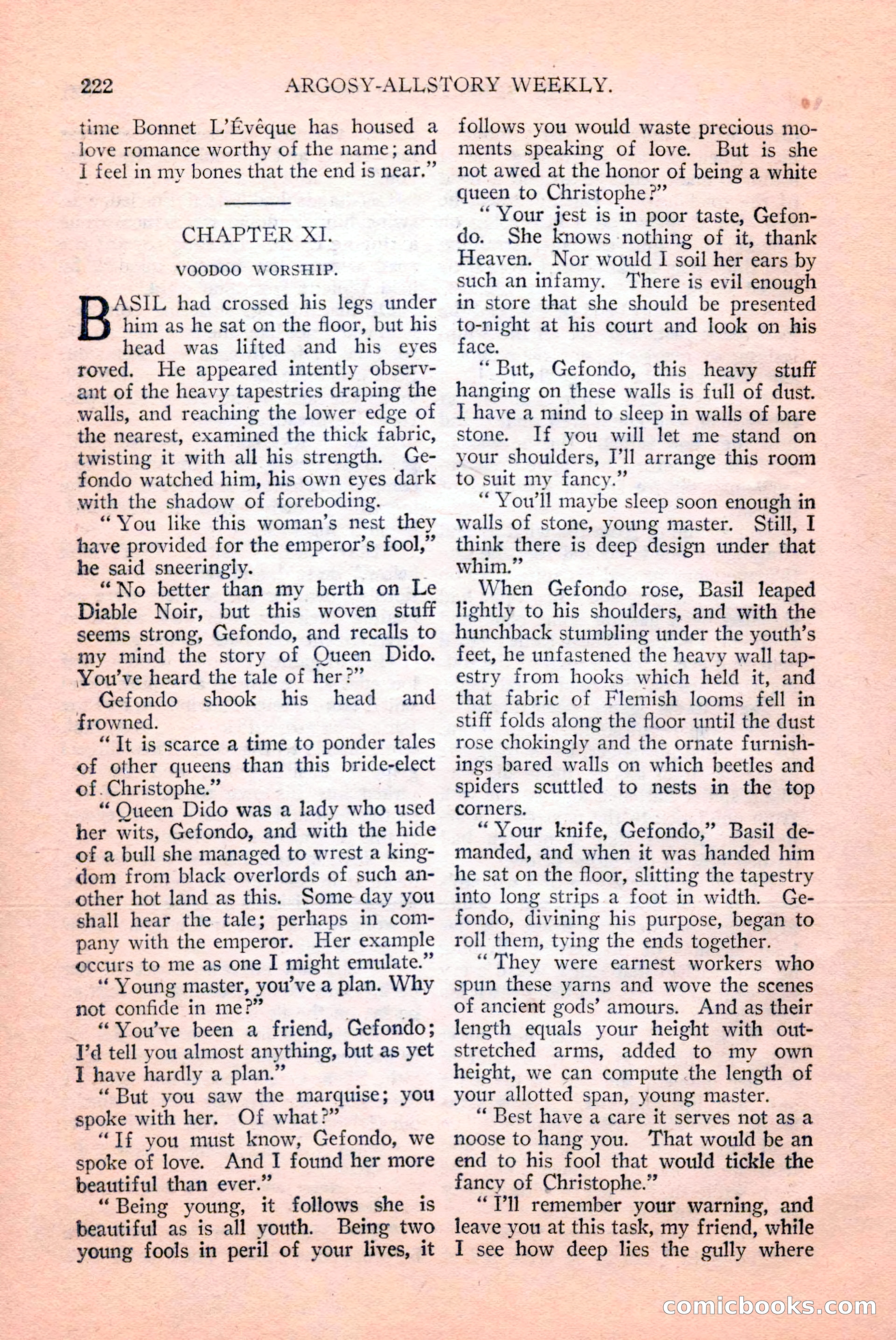 Argosy All-Story Weekly, April 14, 1928 — page 84 of 152
