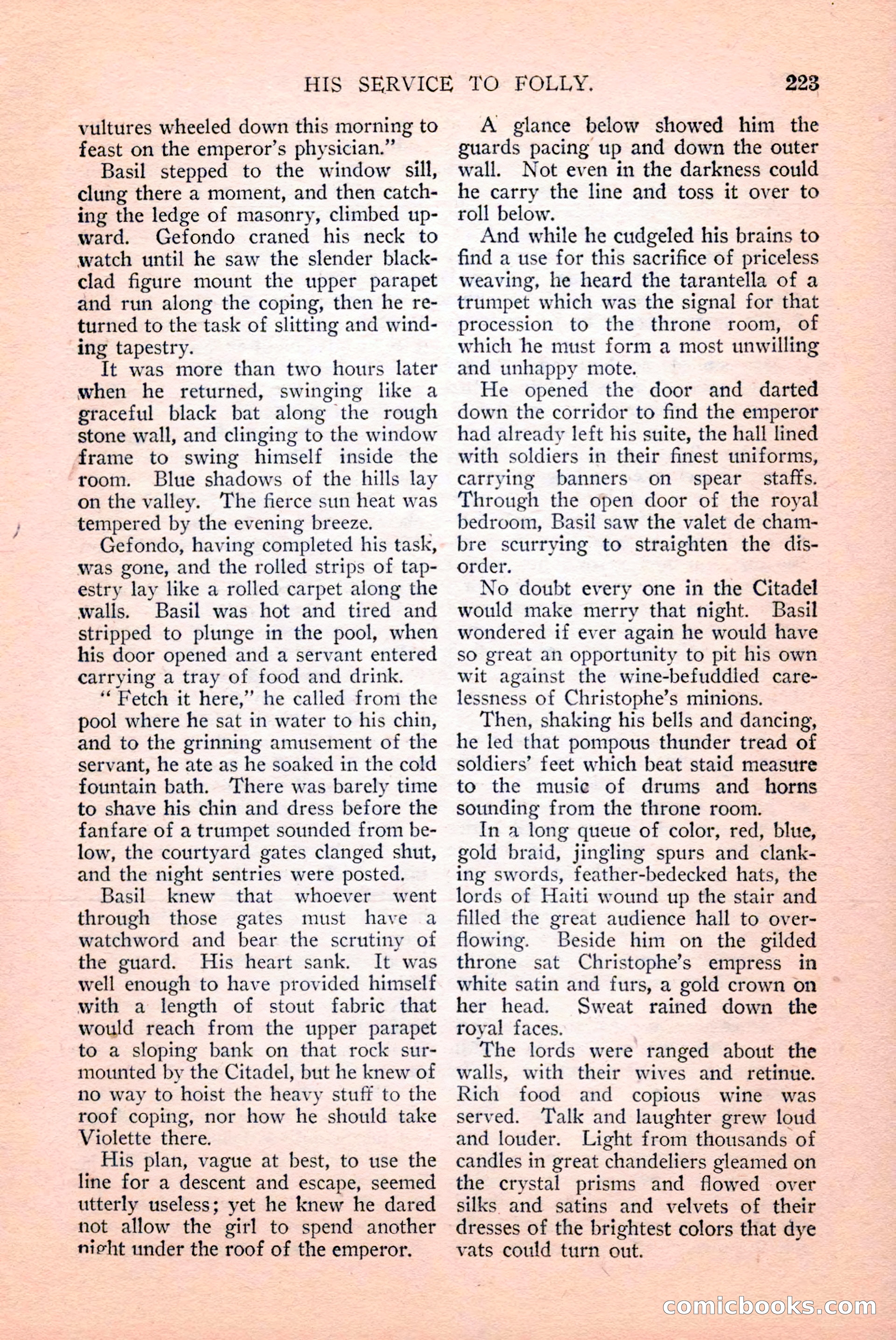 Argosy All-Story Weekly, April 14, 1928 — page 85 of 152