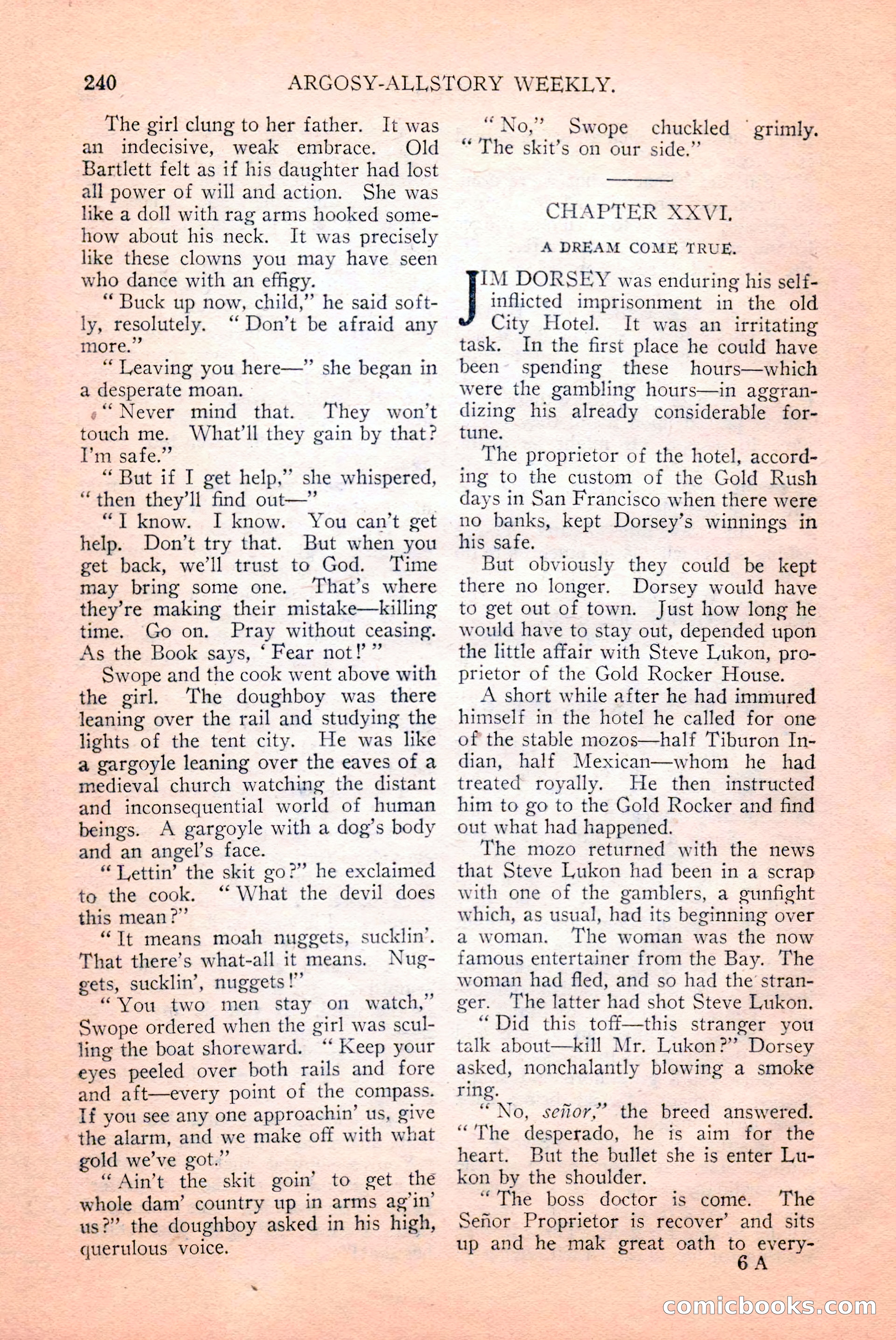 Argosy All-Story Weekly, April 14, 1928 — page 102 of 152