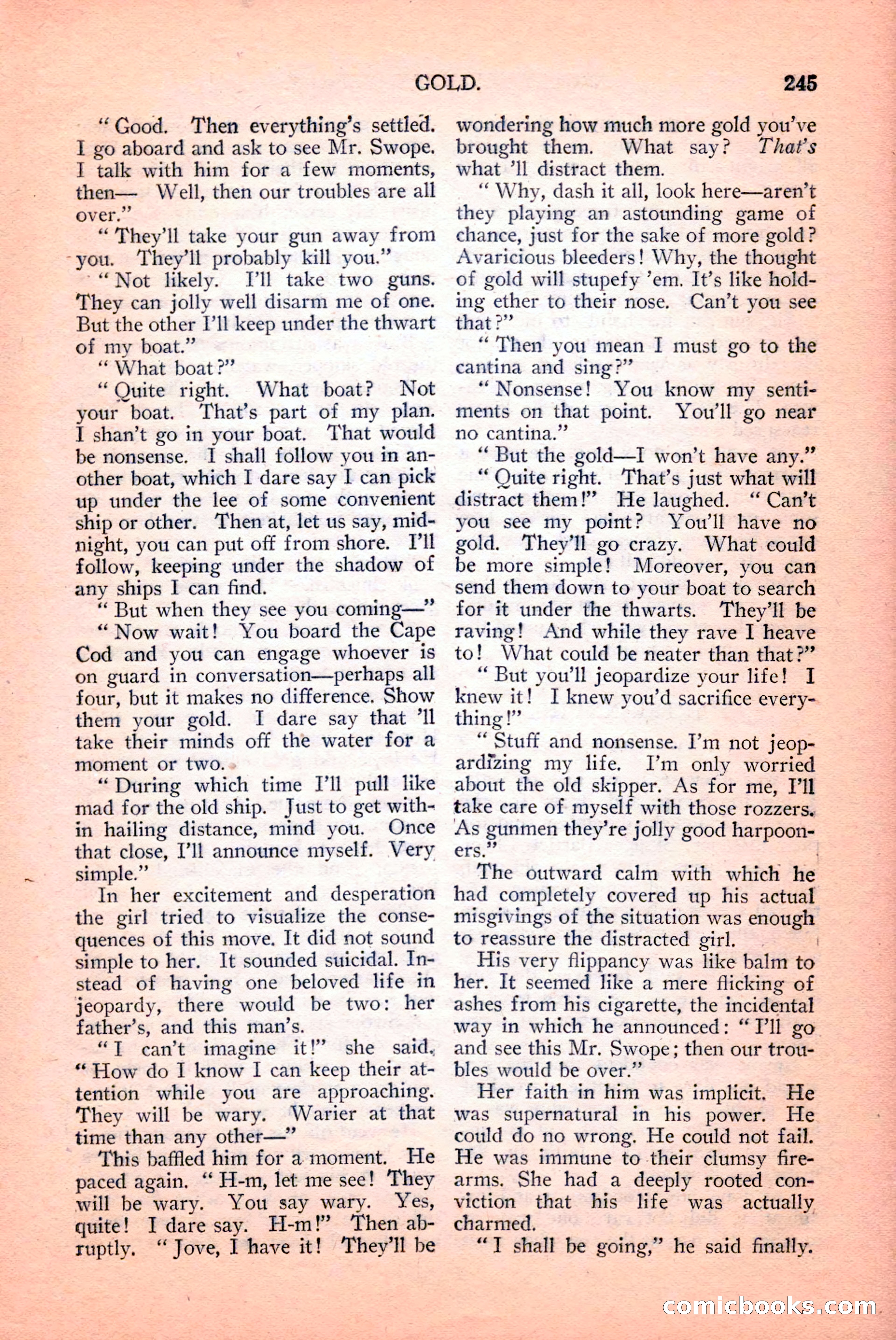 Argosy All-Story Weekly, April 14, 1928 — page 107 of 152