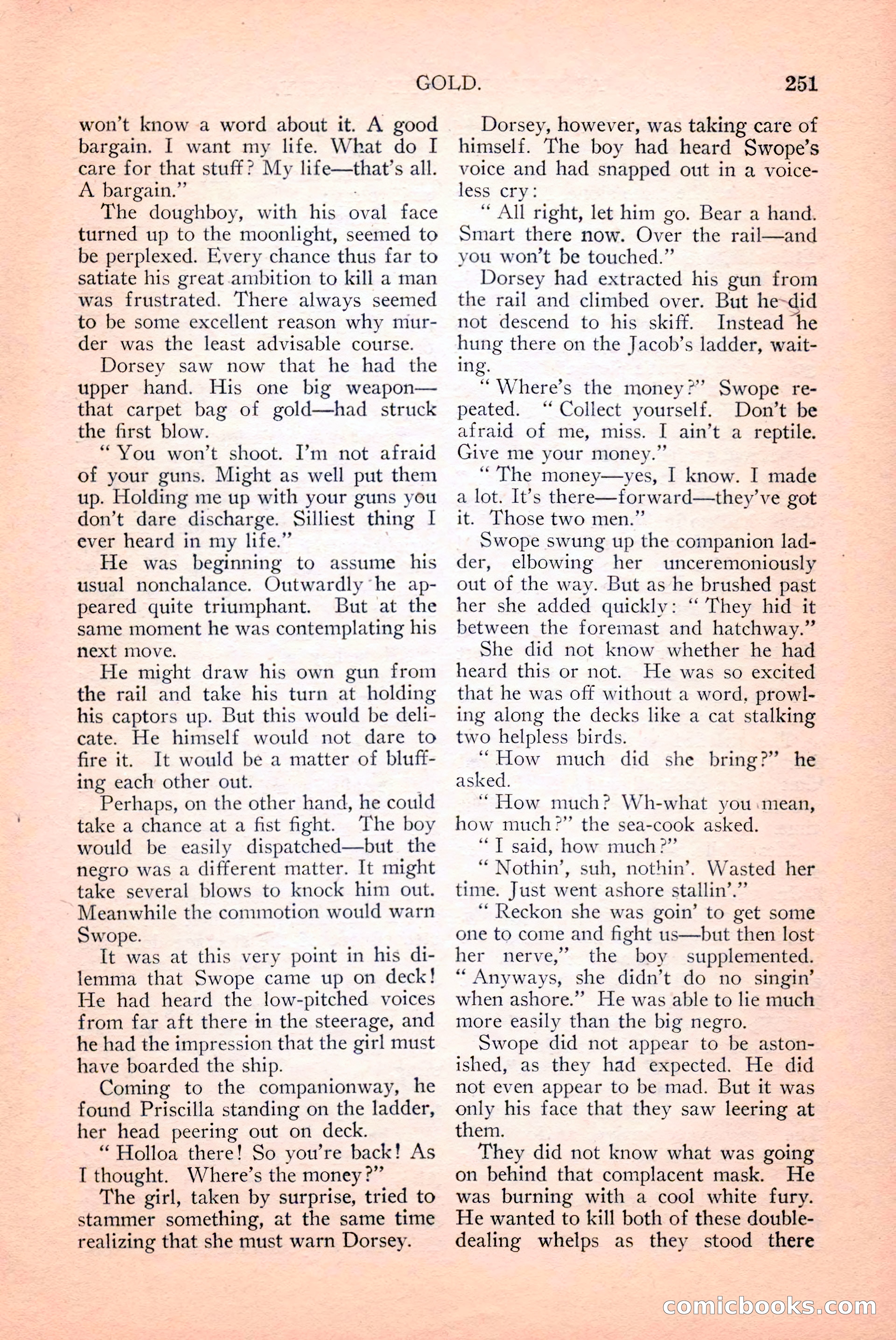Argosy All-Story Weekly, April 14, 1928 — page 113 of 152