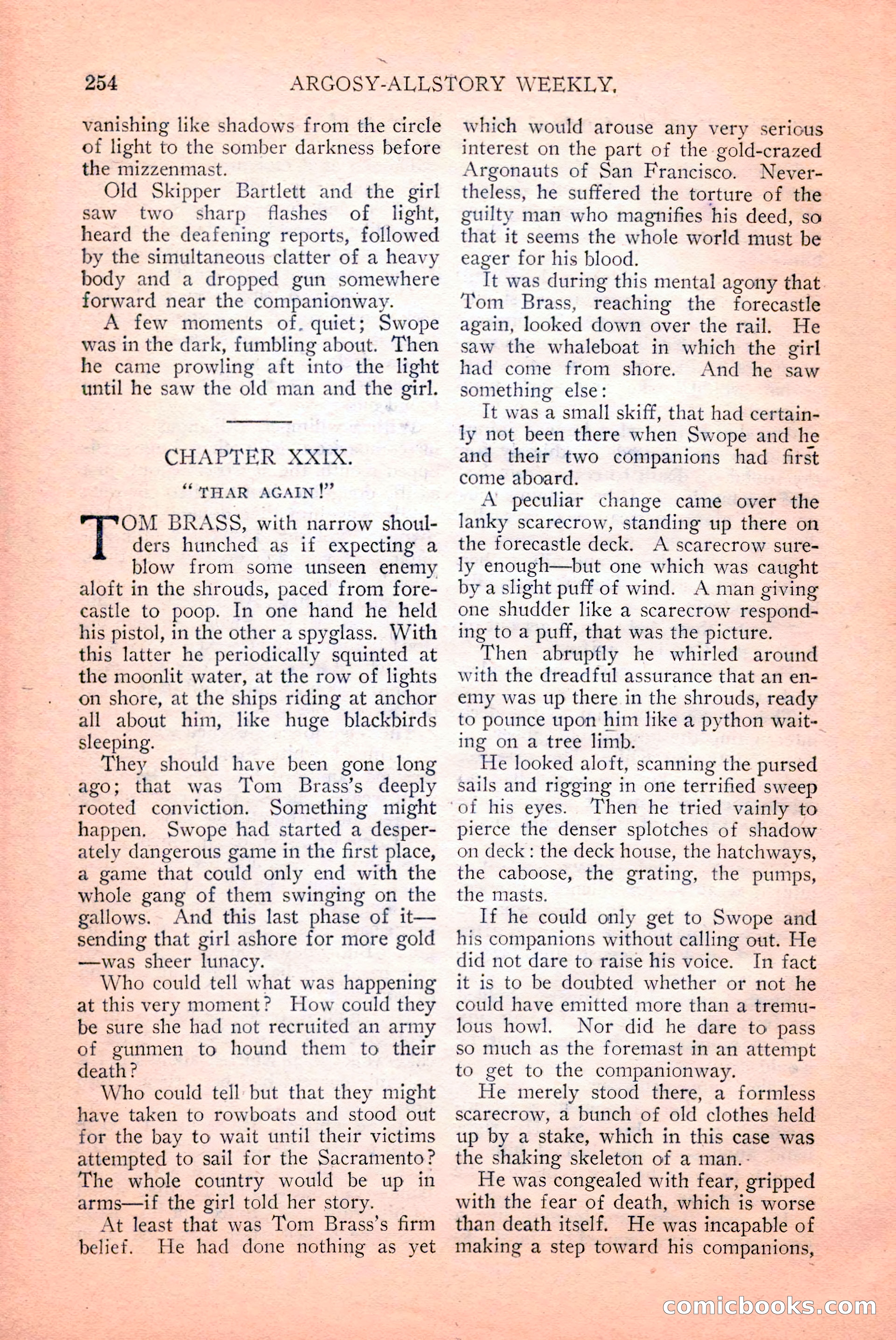 Argosy All-Story Weekly, April 14, 1928 — page 116 of 152