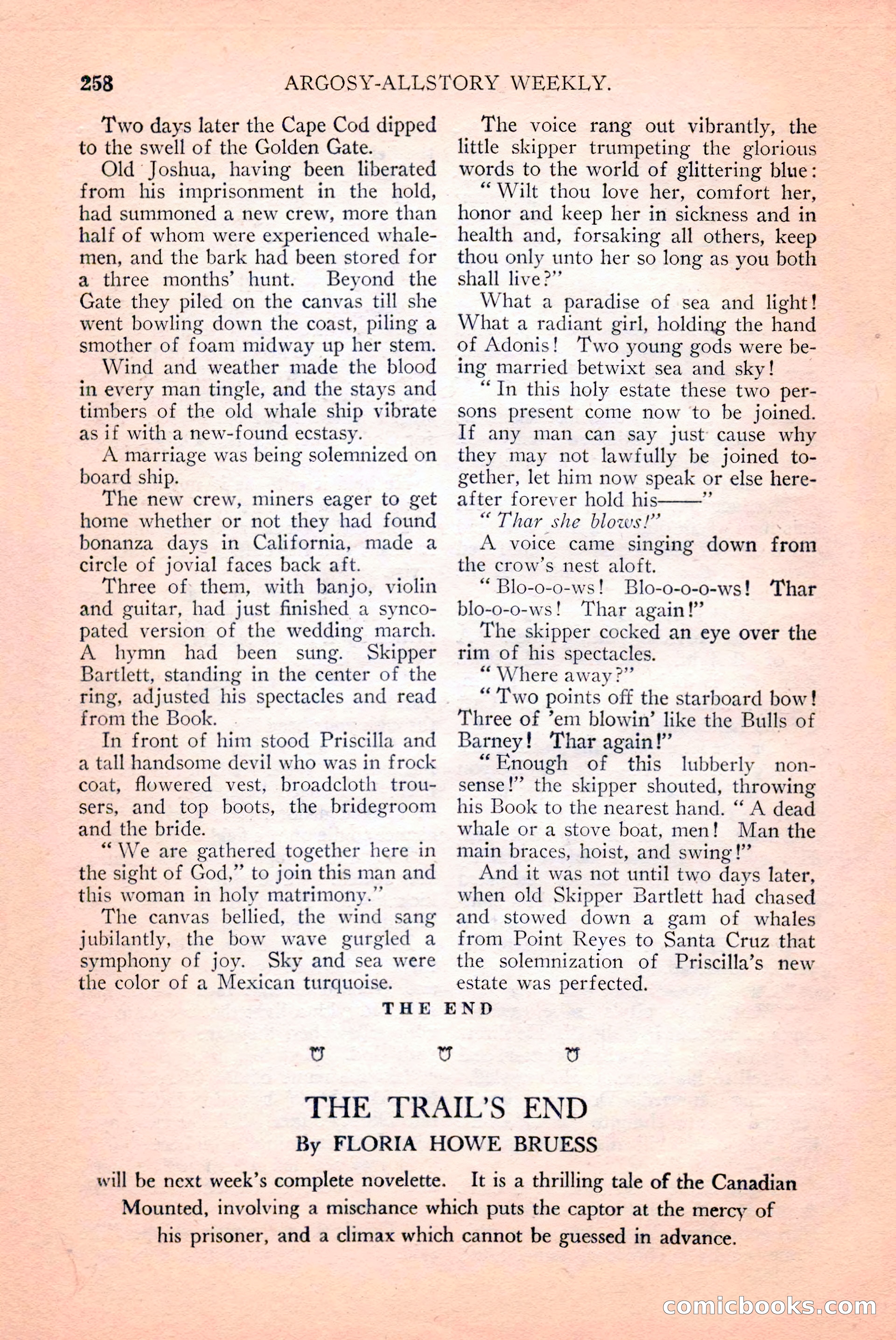 Argosy All-Story Weekly, April 14, 1928 — page 120 of 152