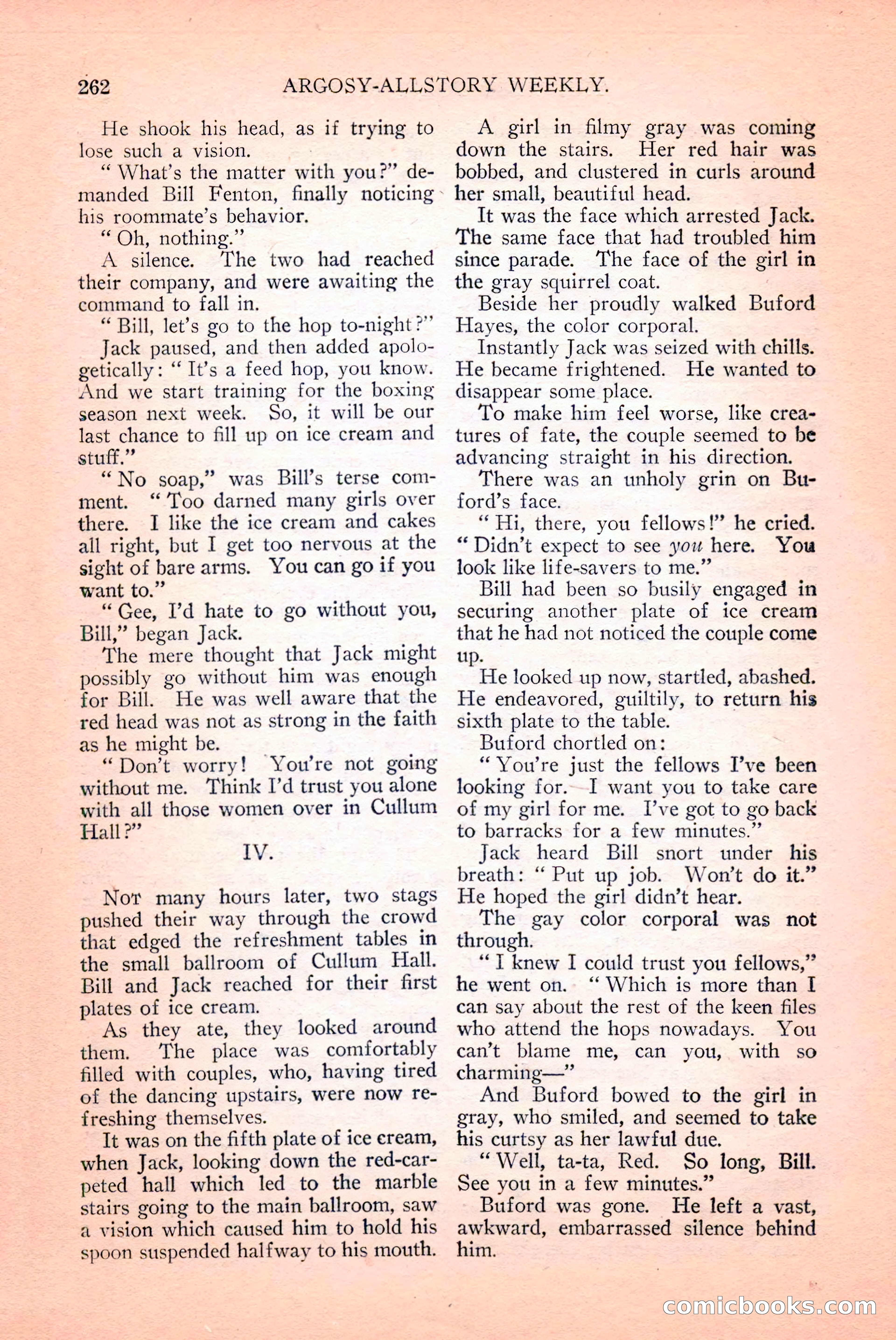 Argosy All-Story Weekly, April 14, 1928 — page 124 of 152
