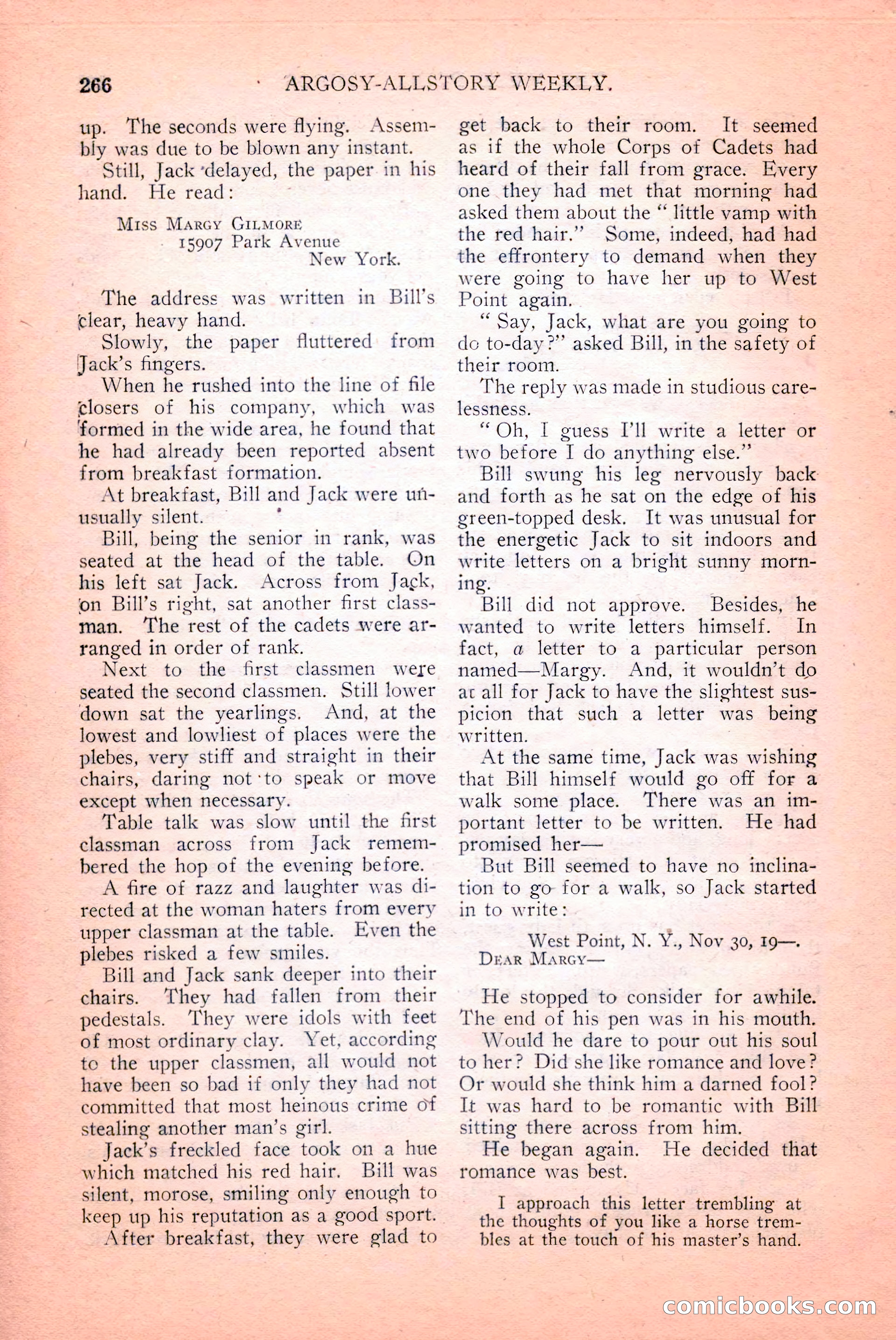 Argosy All-Story Weekly, April 14, 1928 — page 128 of 152