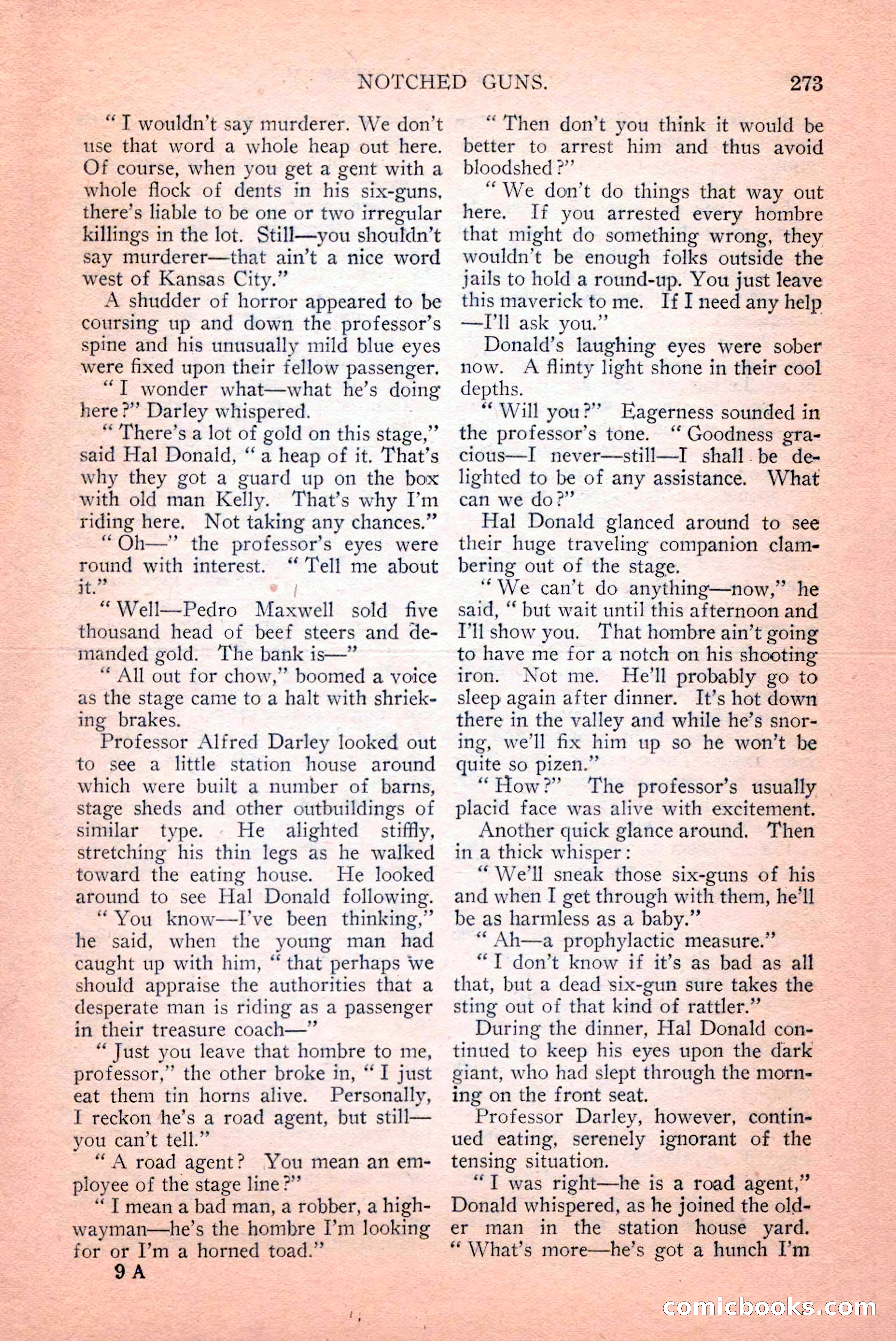 Argosy All-Story Weekly, April 14, 1928 — page 135 of 152