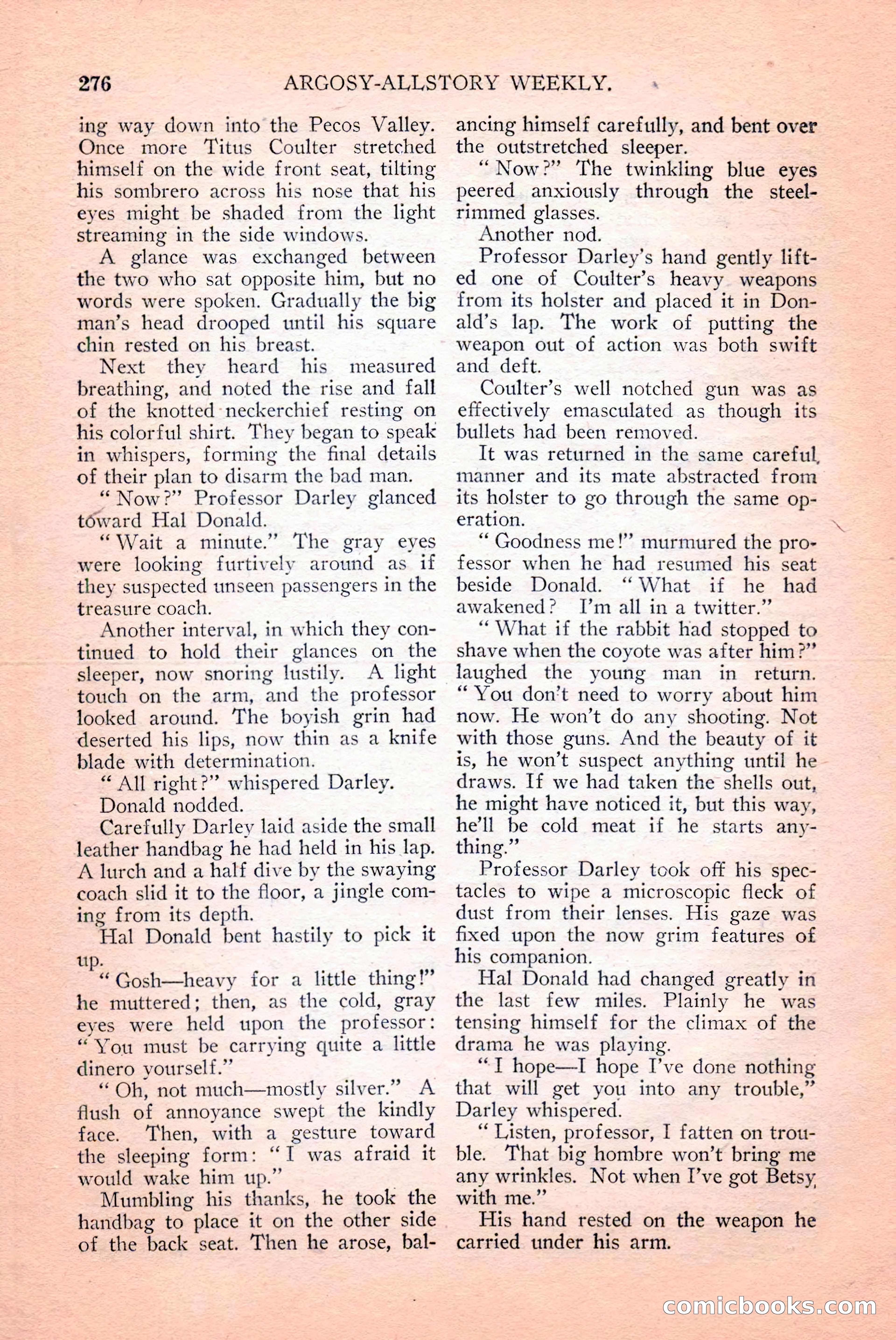 Argosy All-Story Weekly, April 14, 1928 — page 138 of 152
