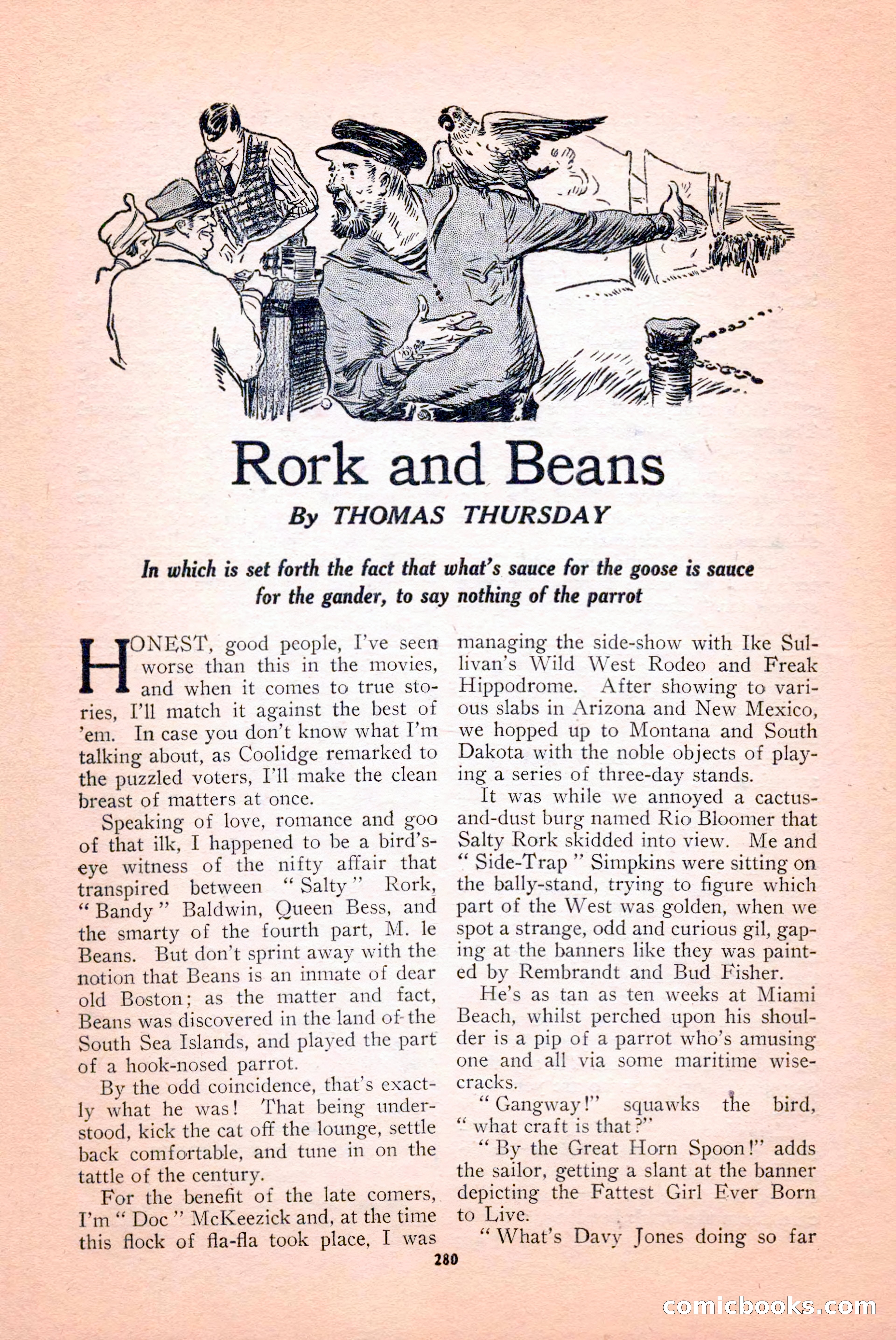 Argosy All-Story Weekly, April 14, 1928 — page 142 of 152